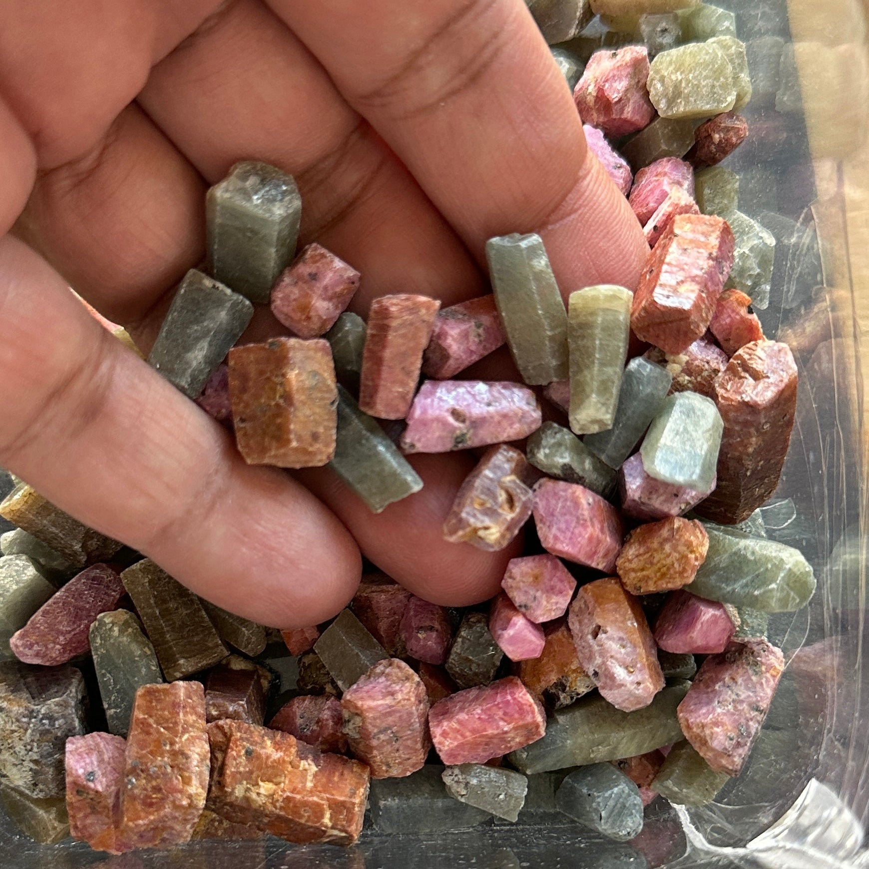 Sapphire Crystals, Tanzania, Untreated Unheated, Per Stone, want any particular colour, just ask