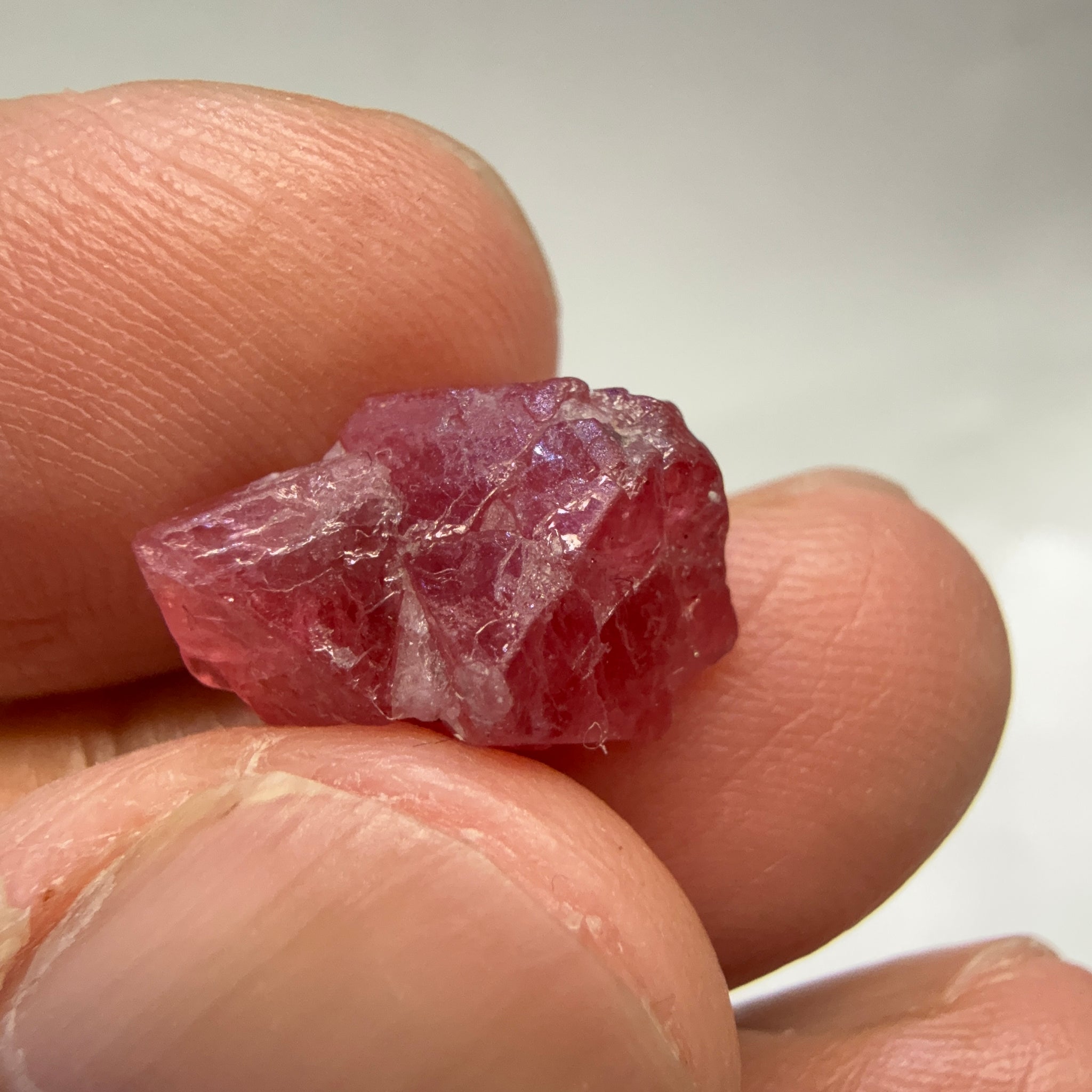 Mahenge Spinel Crystal, 7.86ct, Tanzania, Untreated Unheated