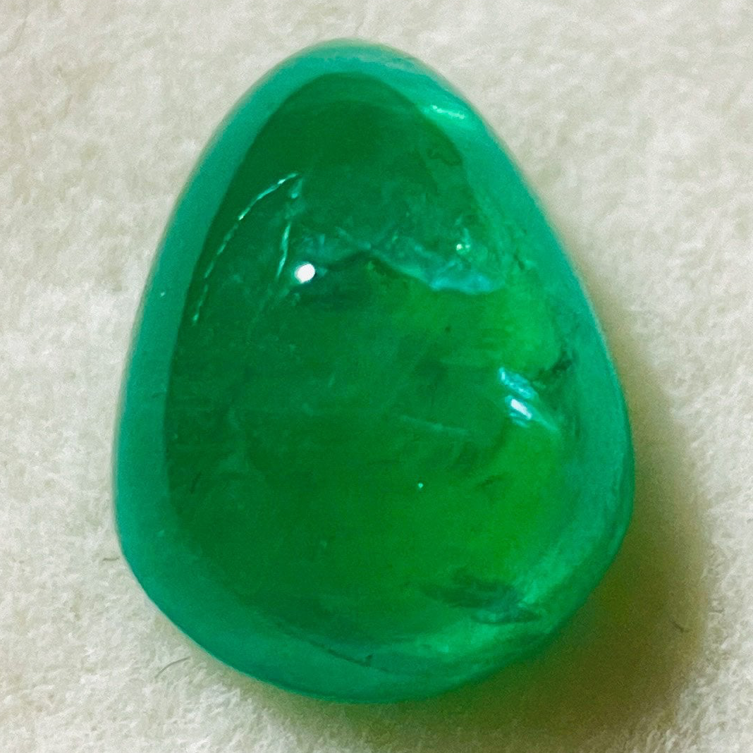 Tanzanian Emerald, 2.55ct, NO OIL, Untreated Unheated