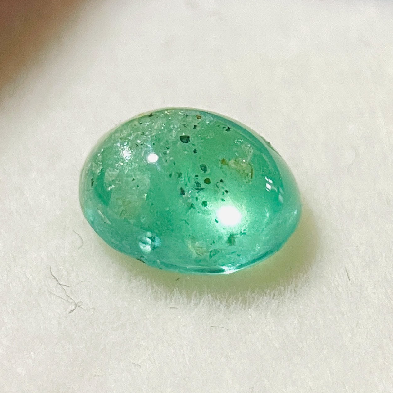 Emerald, 1.74ct, Tanzania. Untreated Unheated No Oil.