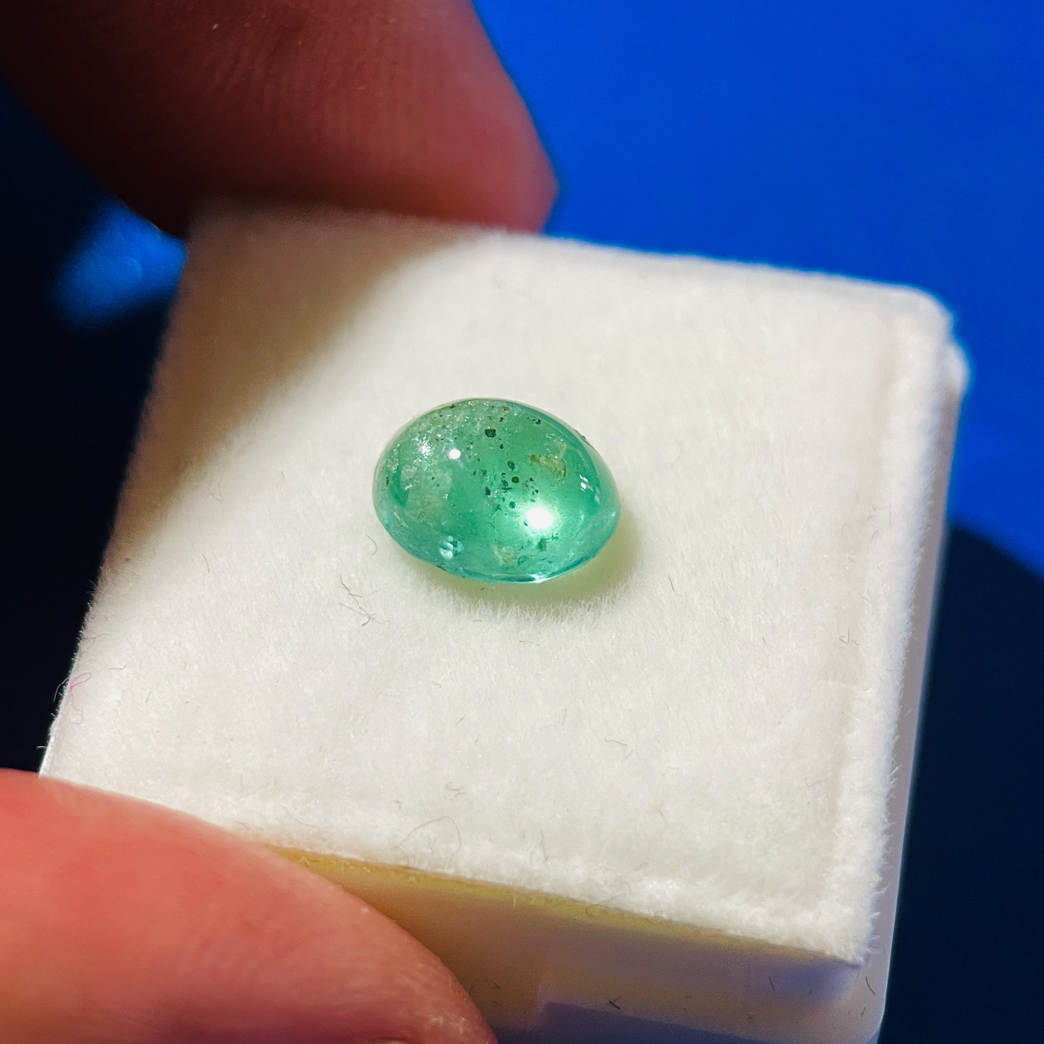1.74Ct Emerald Tanzania. Untreated Unheated No Oil.