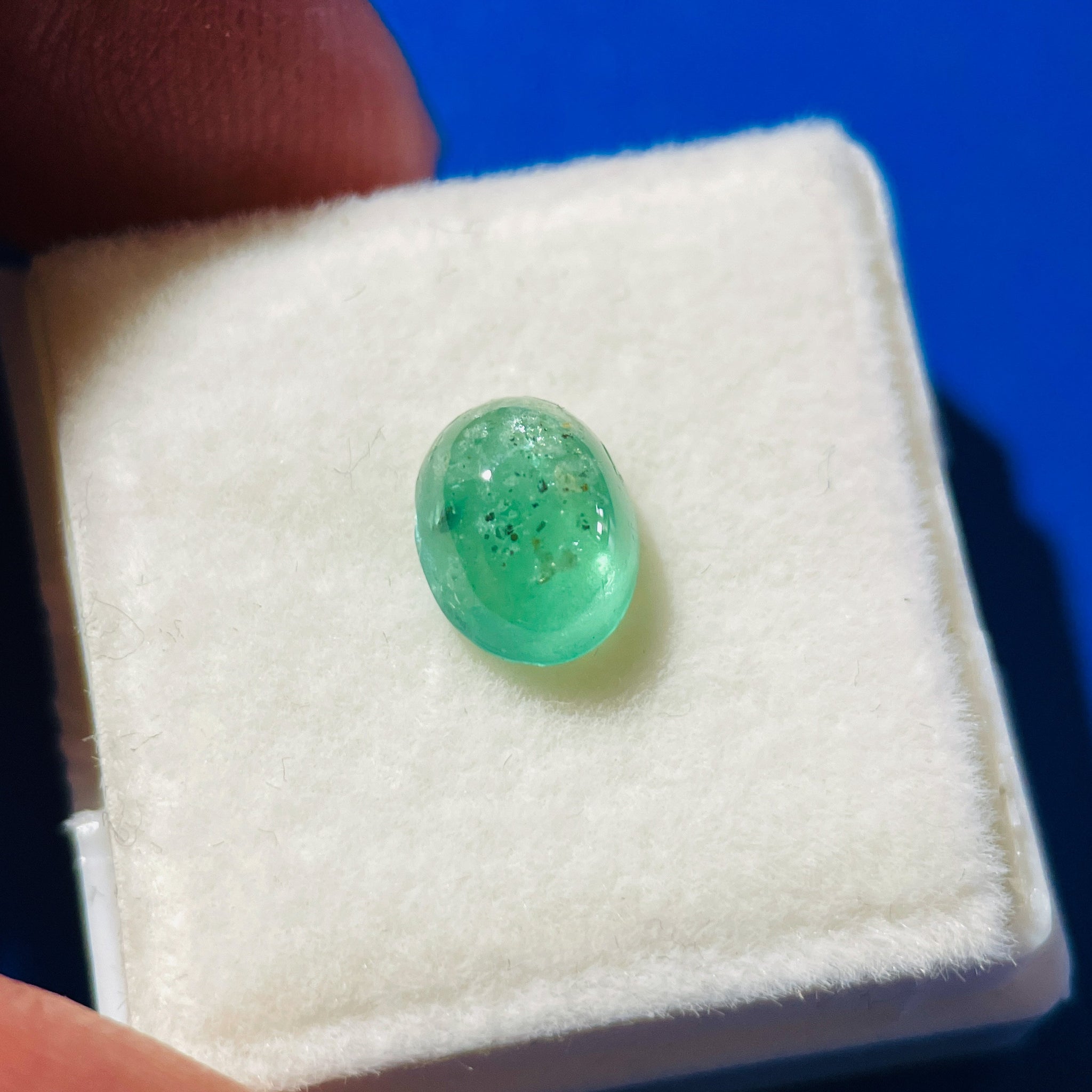 1.74Ct Emerald Tanzania. Untreated Unheated No Oil.