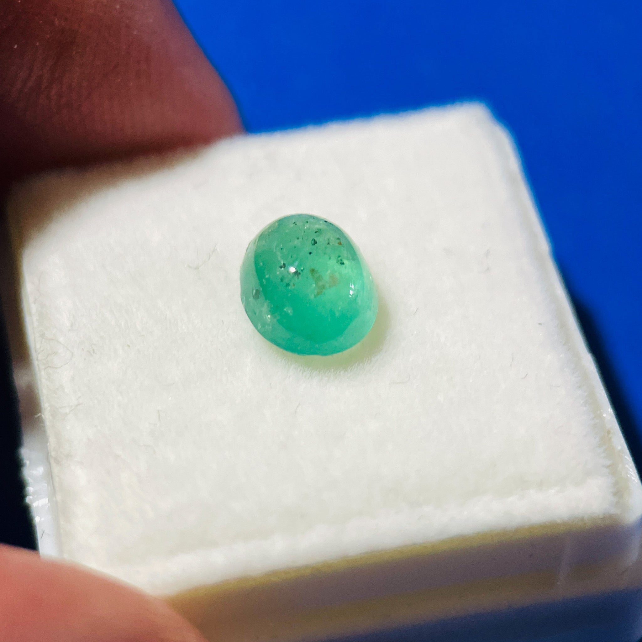 1.74Ct Emerald Tanzania. Untreated Unheated No Oil.