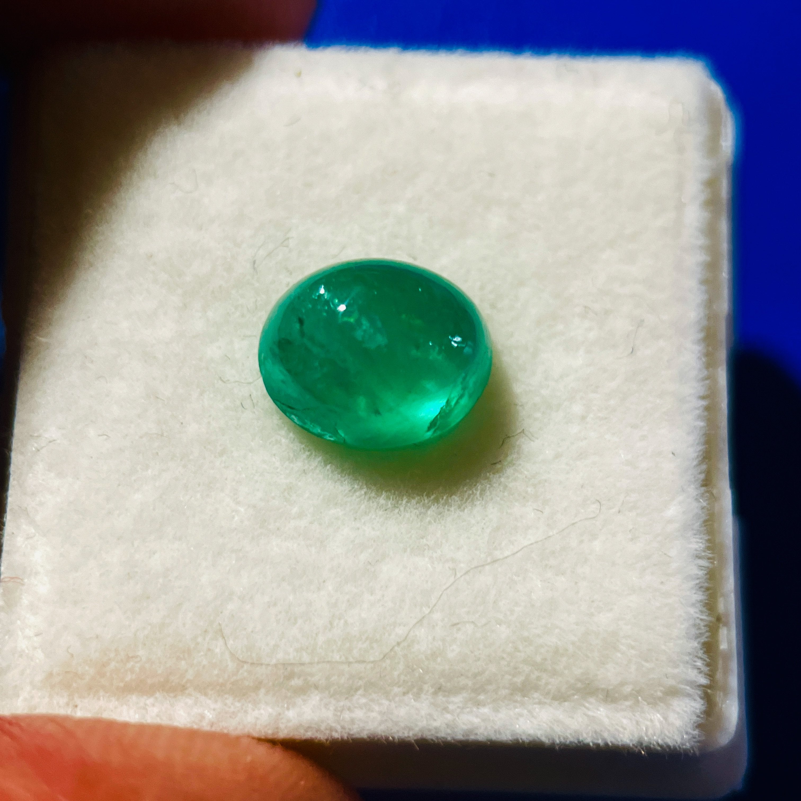 2.18Ct Emerald Tanzania. Untreated Unheated No Oil.