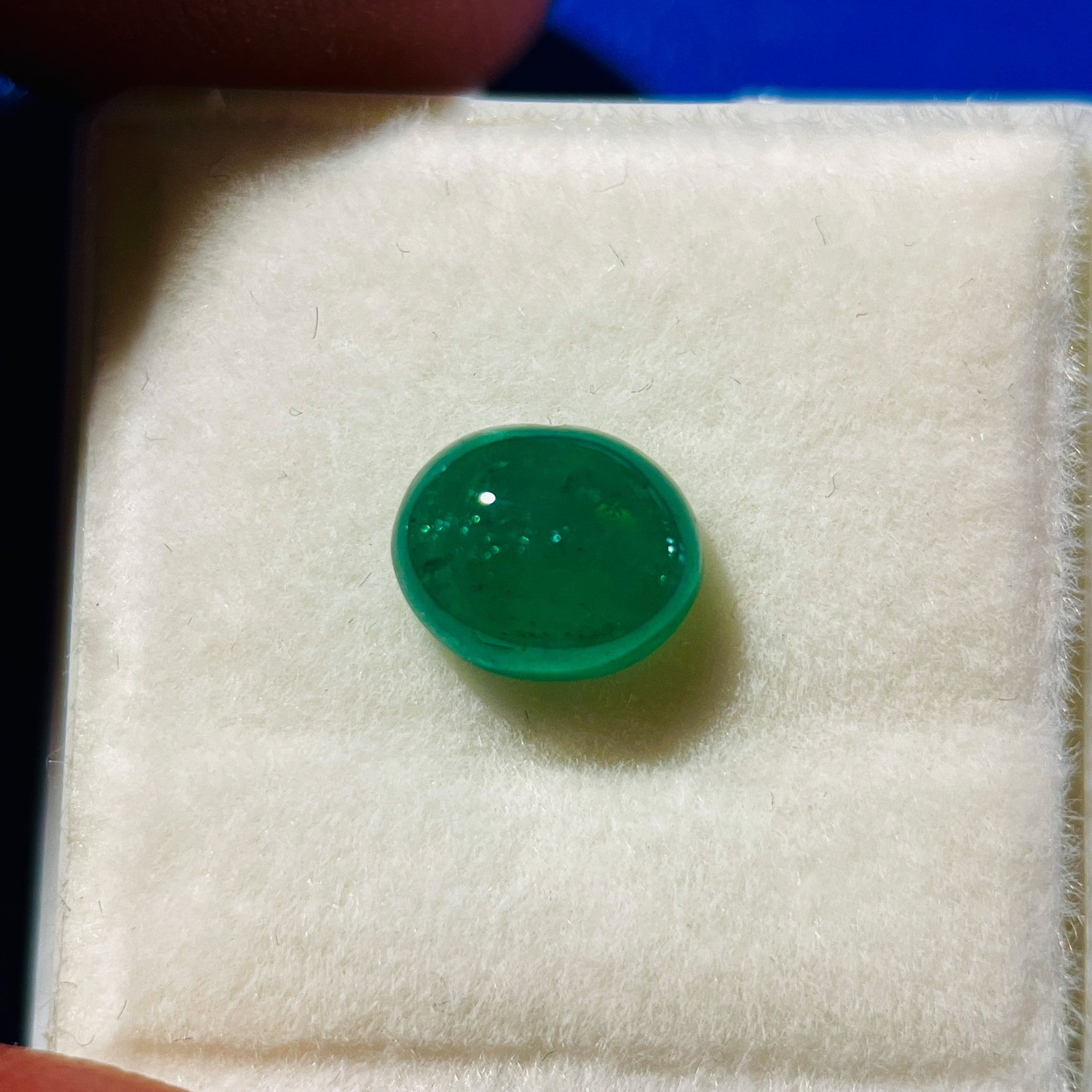 1.52Ct Emerald Tanzania. Untreated Unheated No Oil.