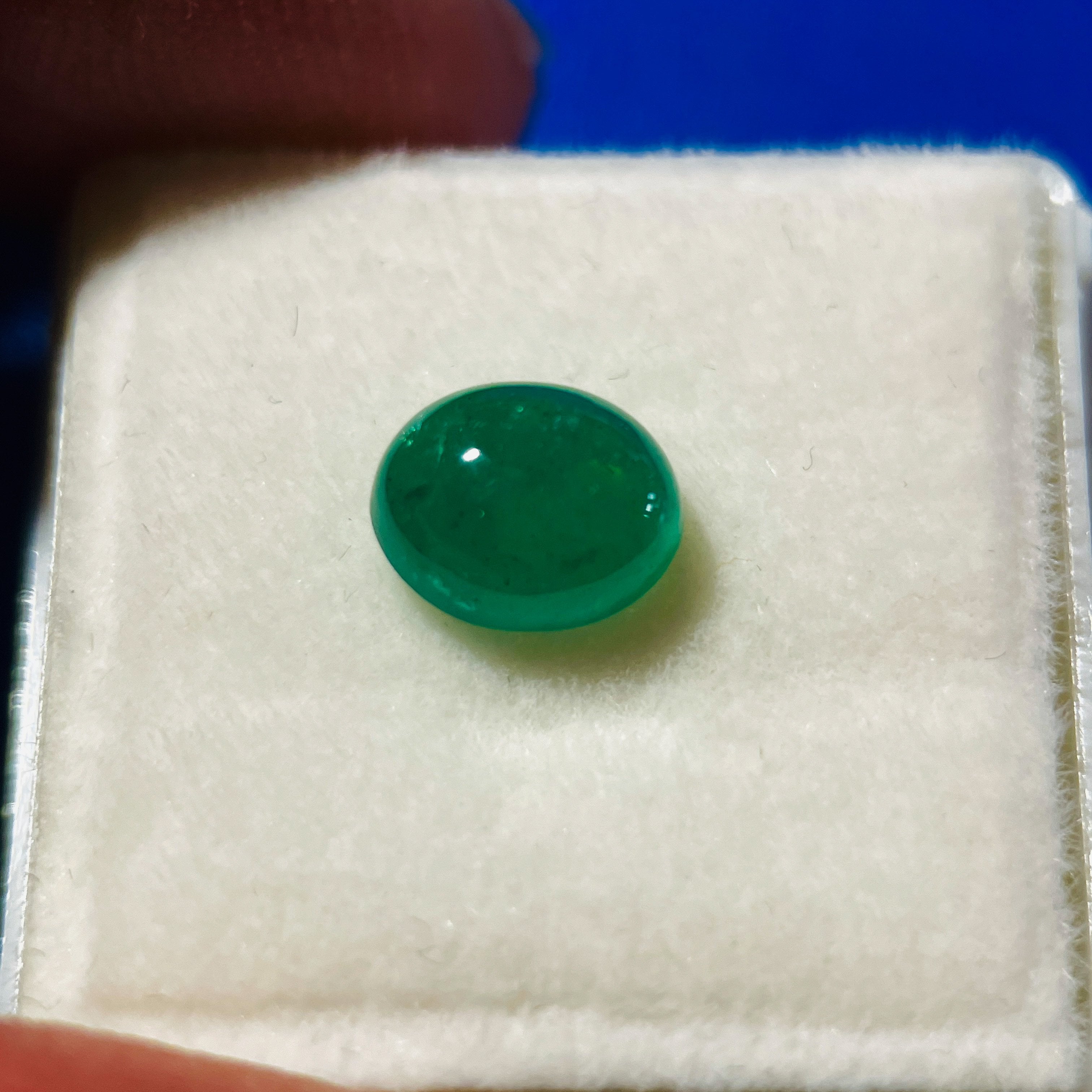 1.52Ct Emerald Tanzania. Untreated Unheated No Oil.