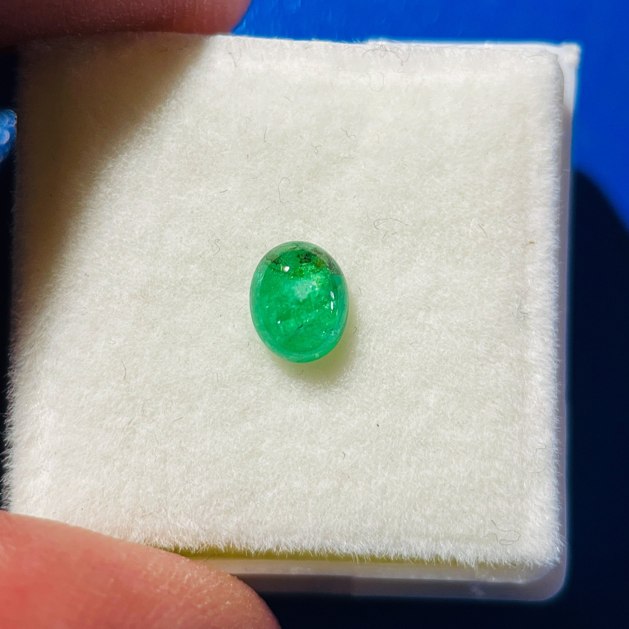 0.57Ct Emerald Tanzania. Untreated Unheated No Oil.