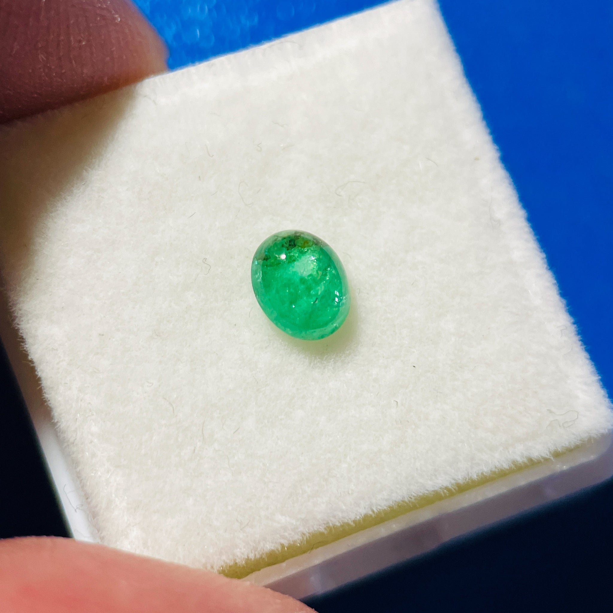 0.57Ct Emerald Tanzania. Untreated Unheated No Oil.