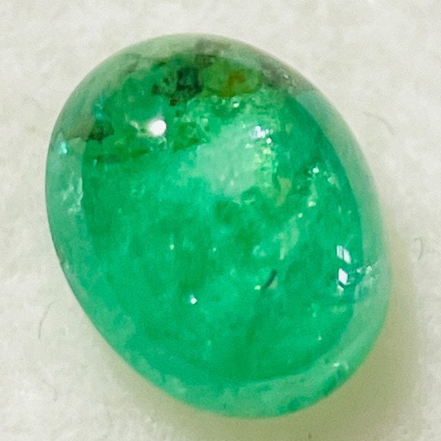 Emerald, 0.57ct, Tanzania. Untreated Unheated No Oil.