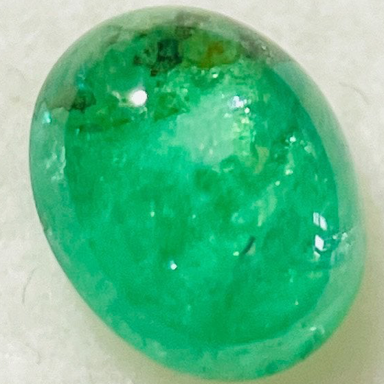 Emerald, 0.57ct, Tanzania. Untreated Unheated No Oil.