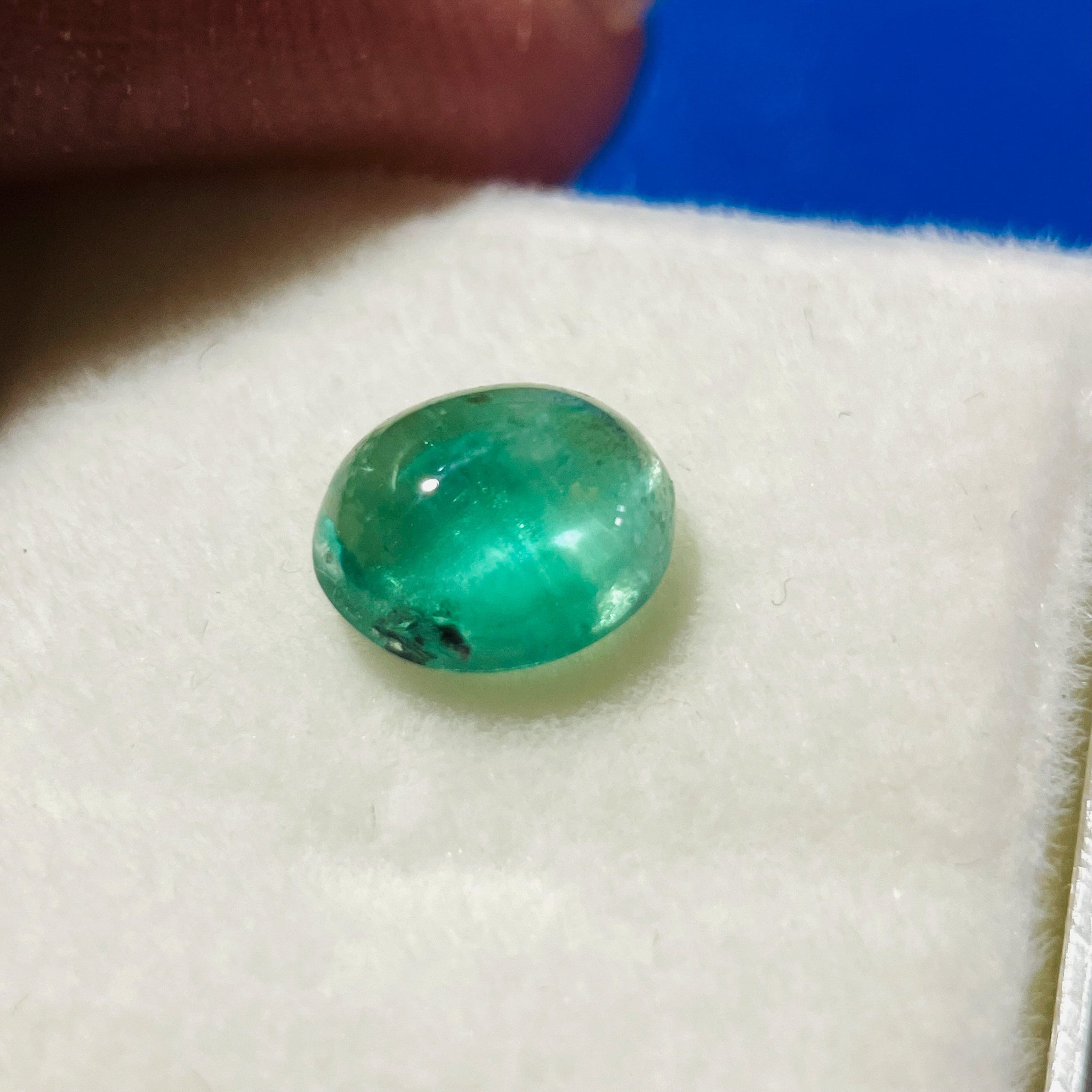 1.41Ct Emerald Tanzania. Untreated Unheated No Oil.