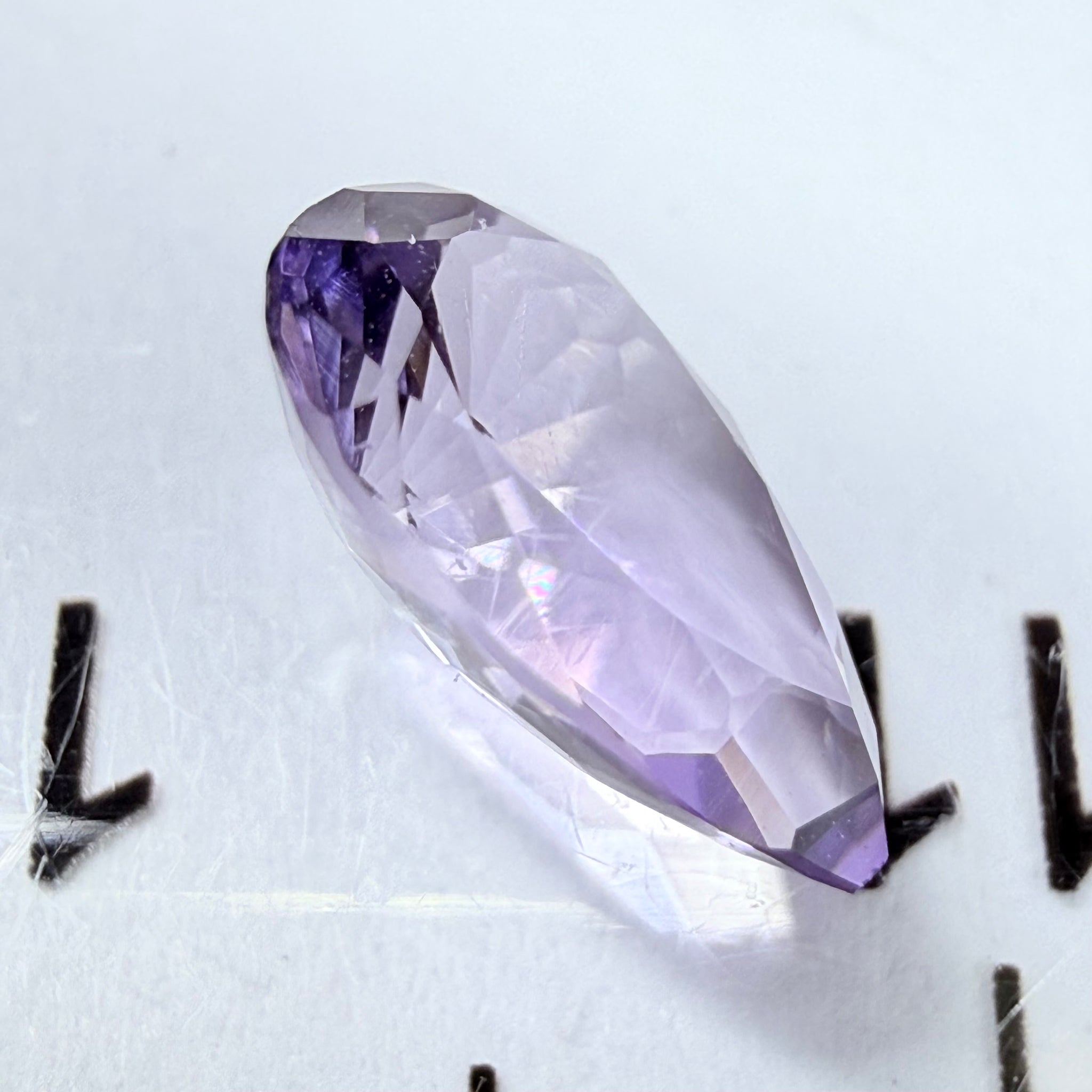 Purple Scapolite, 0.70ct, Tanzania, Untreated Unheated