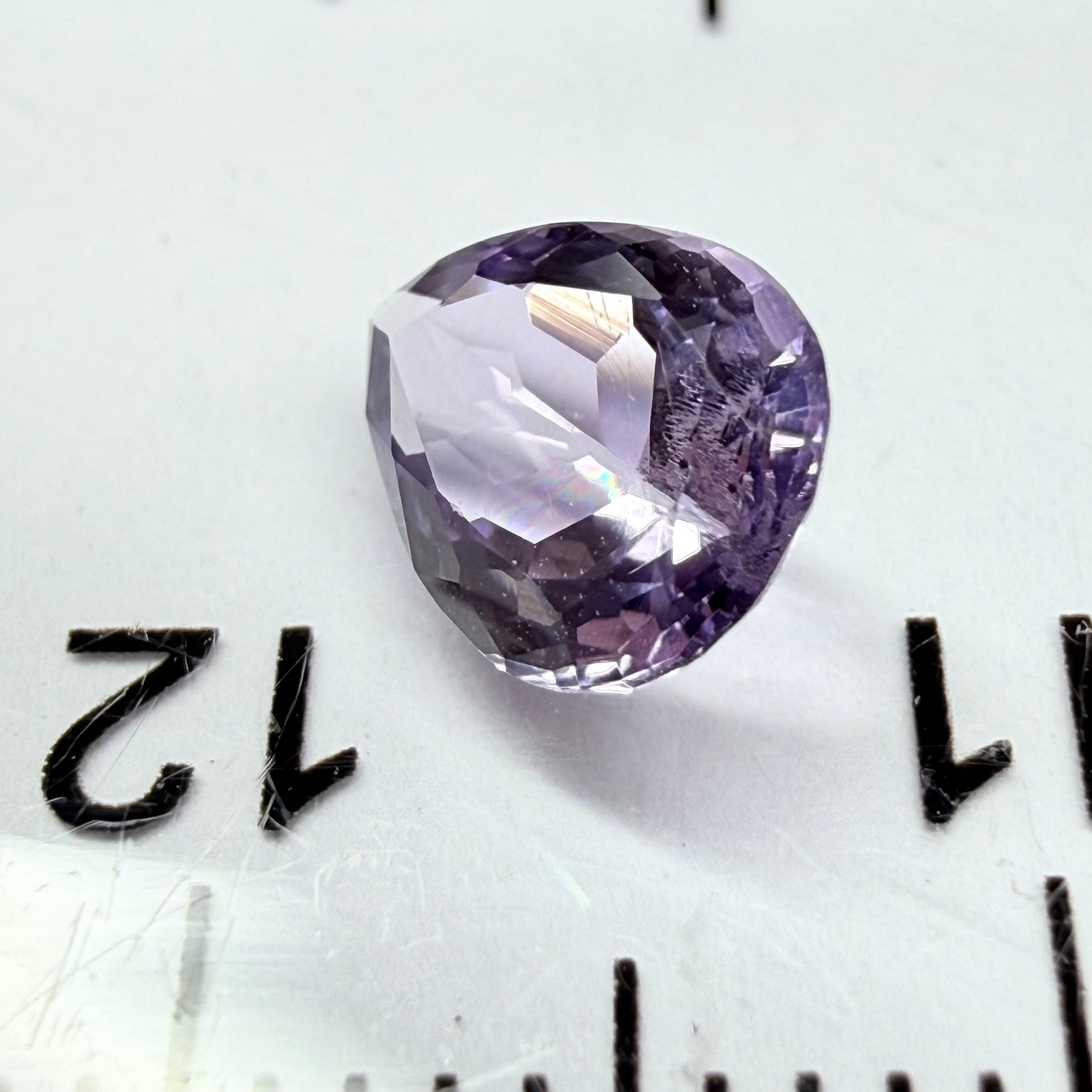 Purple Scapolite, 0.70ct, Tanzania, Untreated Unheated