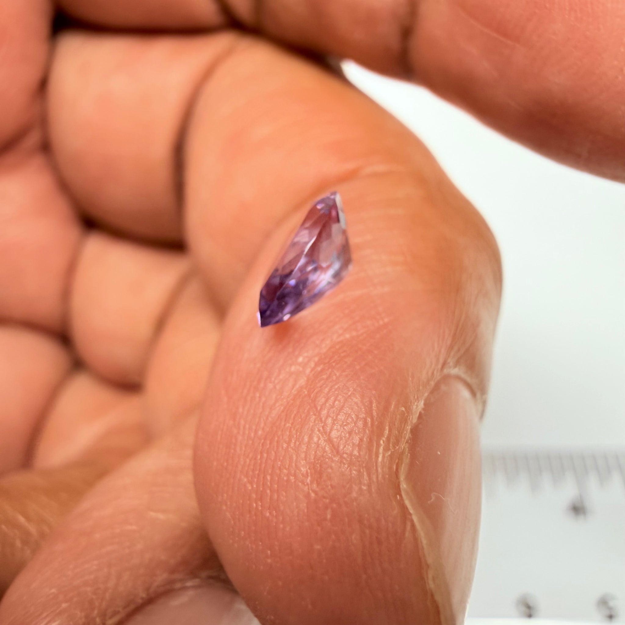Purple Scapolite, 0.70ct, Tanzania, Untreated Unheated