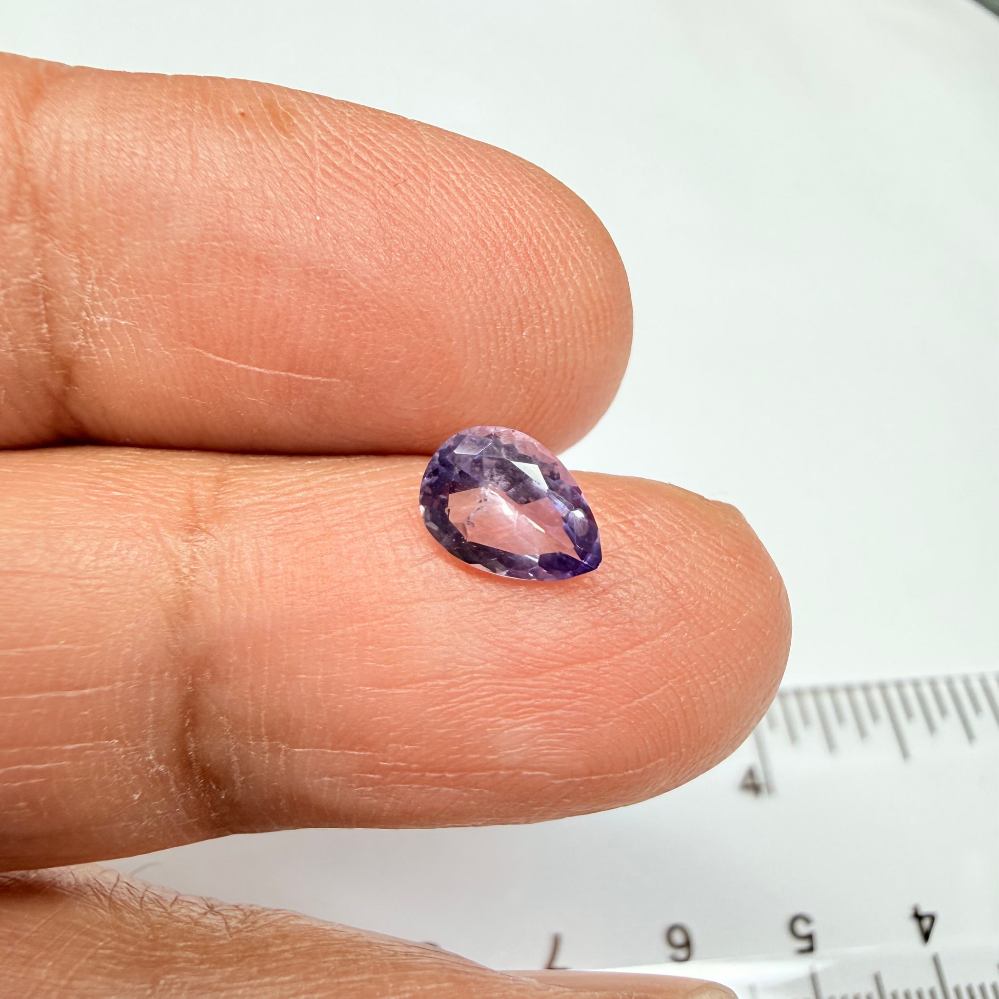 Purple Scapolite, 0.70ct, Tanzania, Untreated Unheated