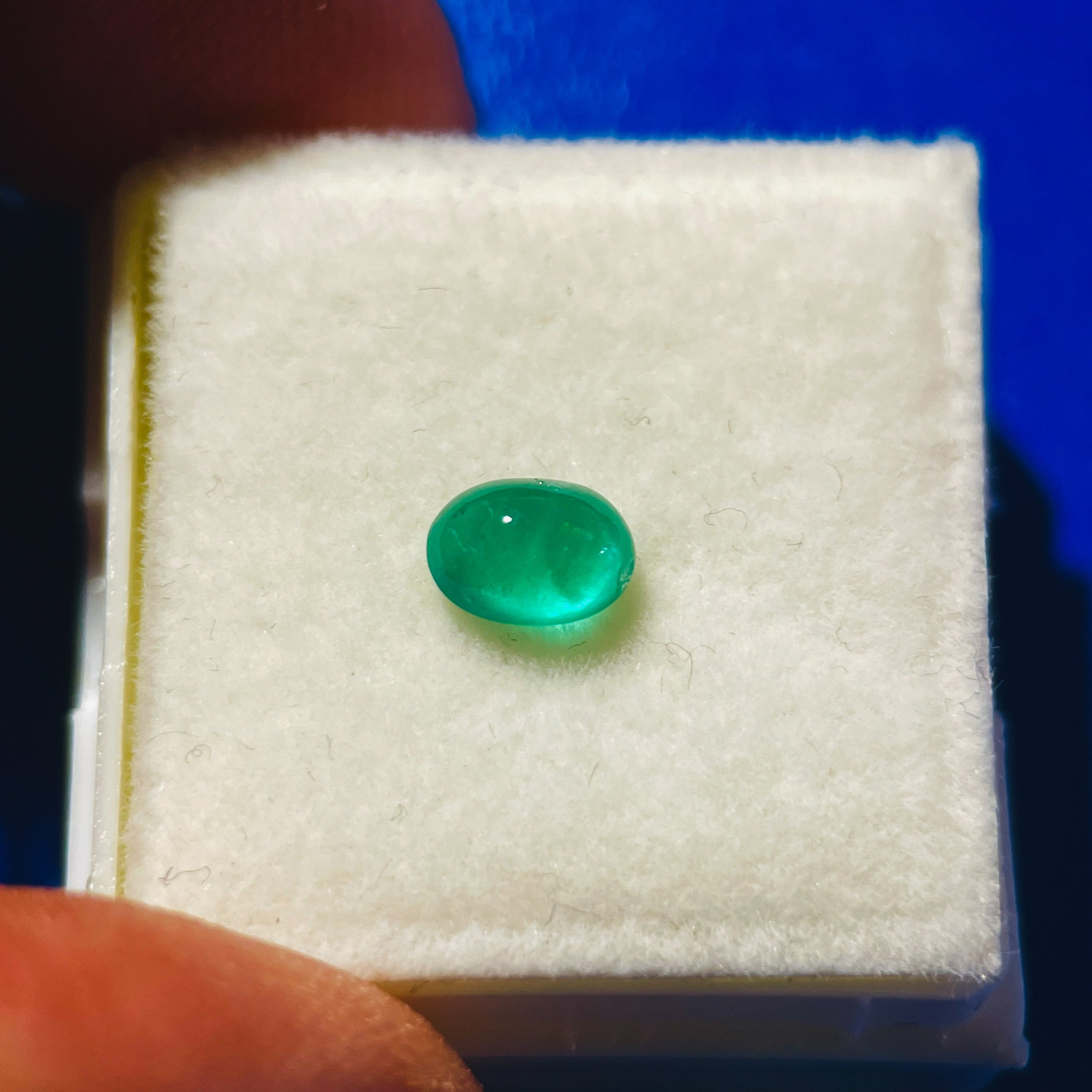 0.63Ct Emerald Tanzania. Untreated Unheated No Oil.