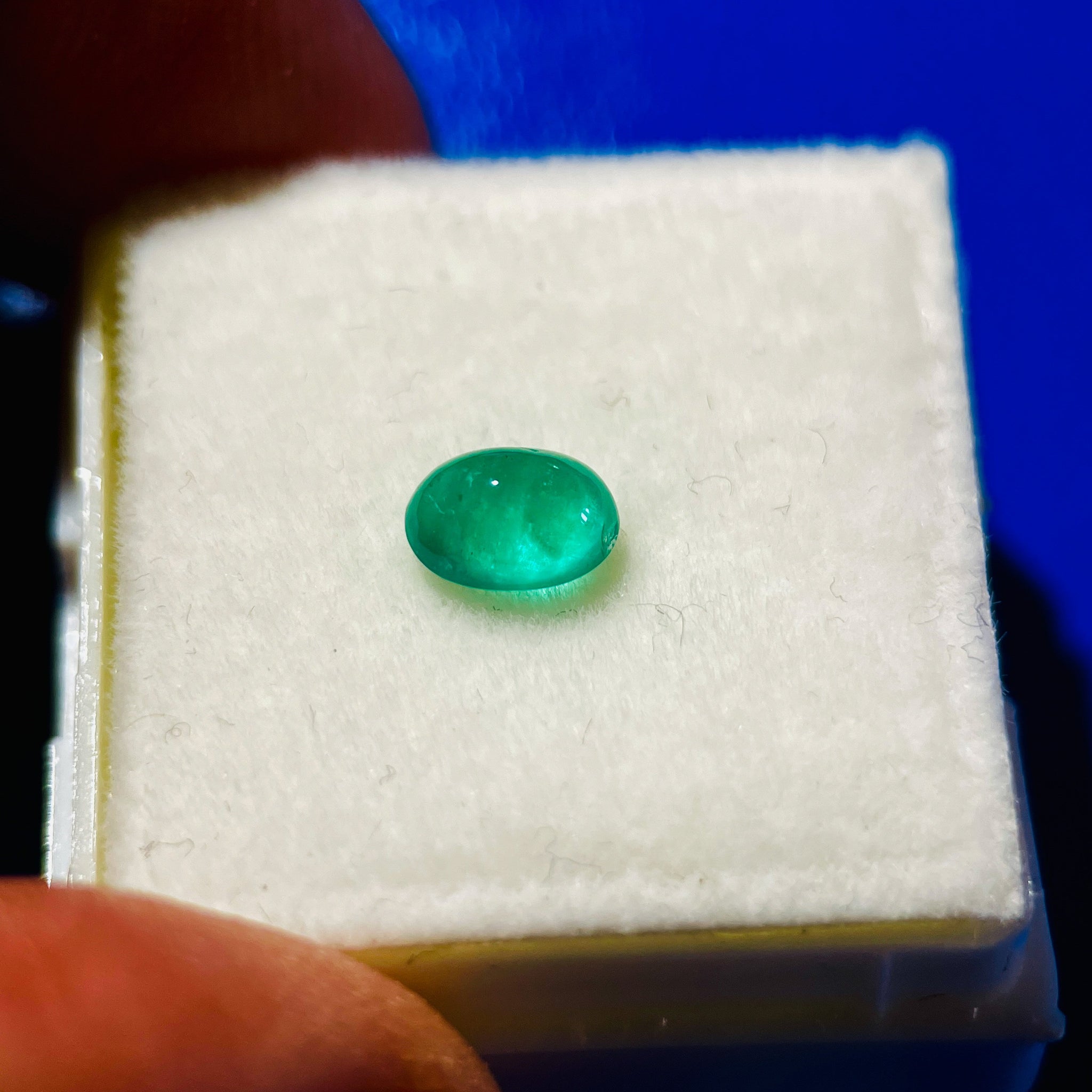 0.63Ct Emerald Tanzania. Untreated Unheated No Oil.