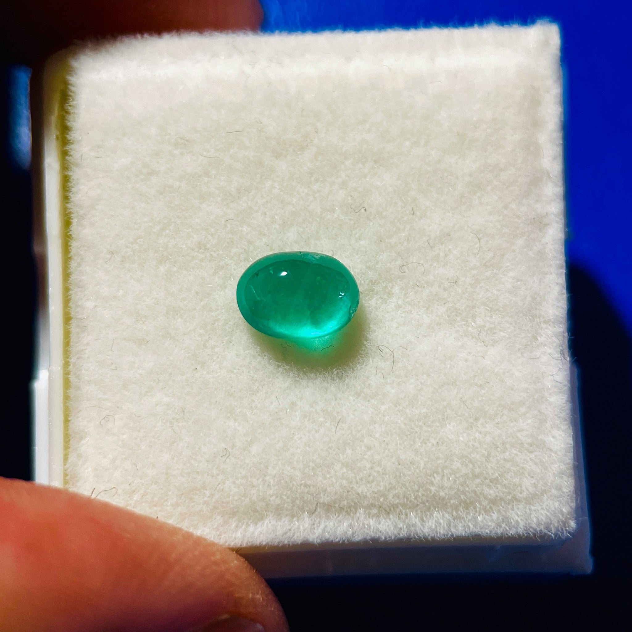 0.63Ct Emerald Tanzania. Untreated Unheated No Oil.