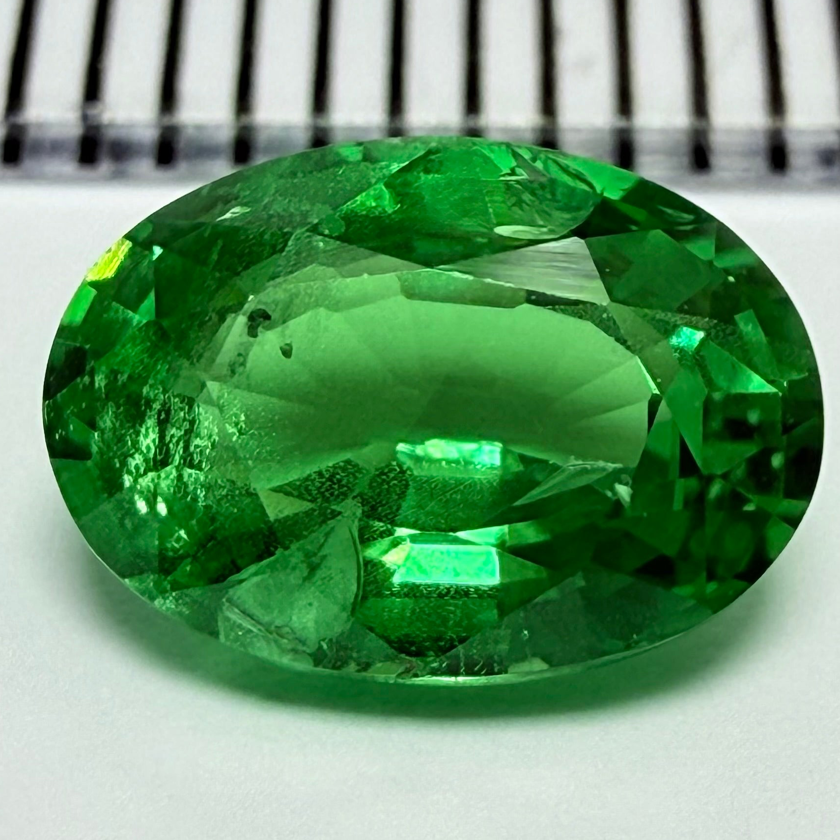 Tsavorite Garnet, 1.55ct, Tanzania, Untreated Unheated