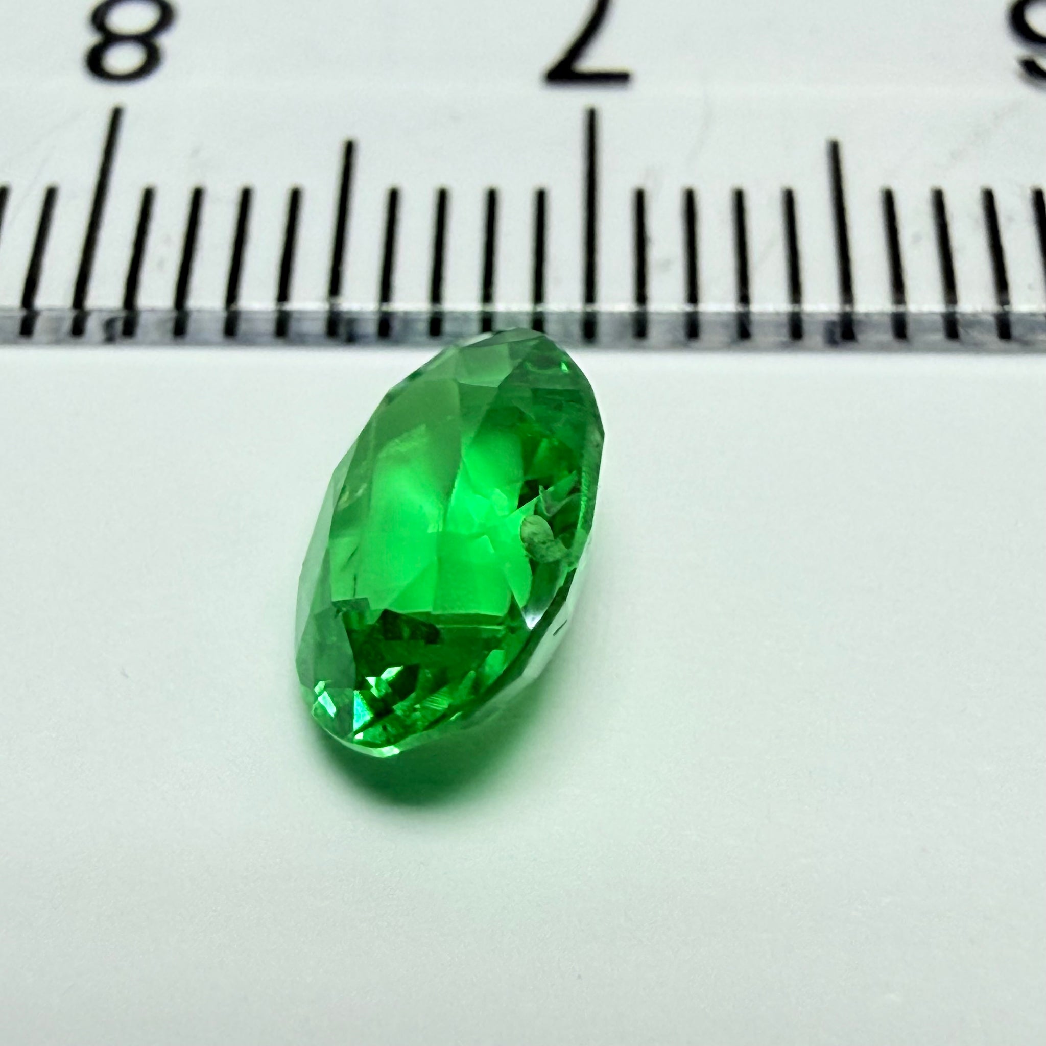 Tsavorite Garnet, 1.55ct, Tanzania, Untreated Unheated
