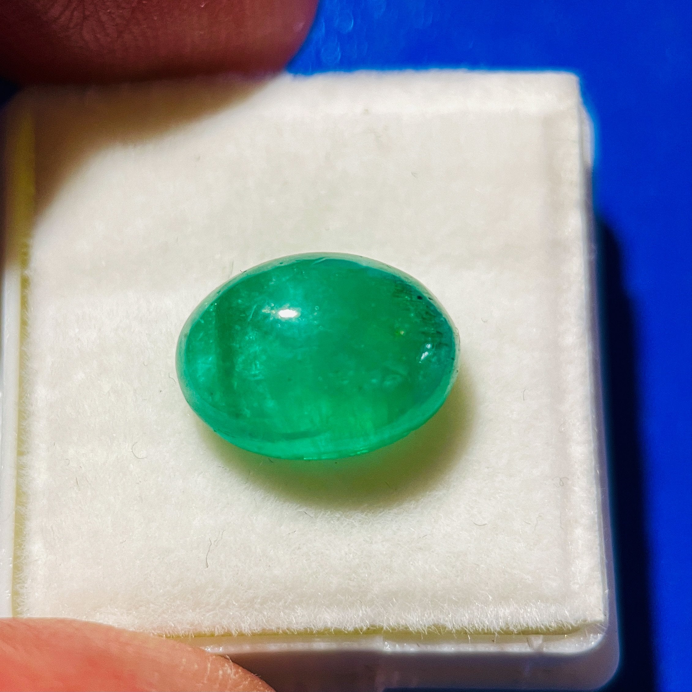 5.53Ct Emerald Tanzania. Untreated Unheated No Oil.