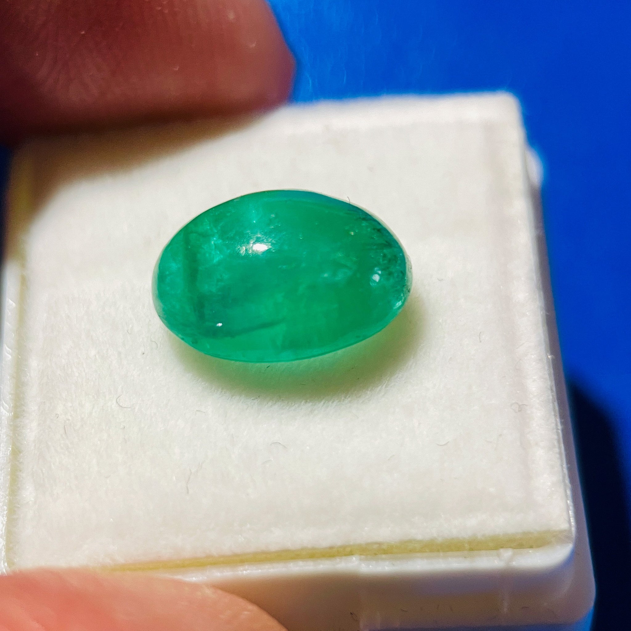 5.53Ct Emerald Tanzania. Untreated Unheated No Oil.