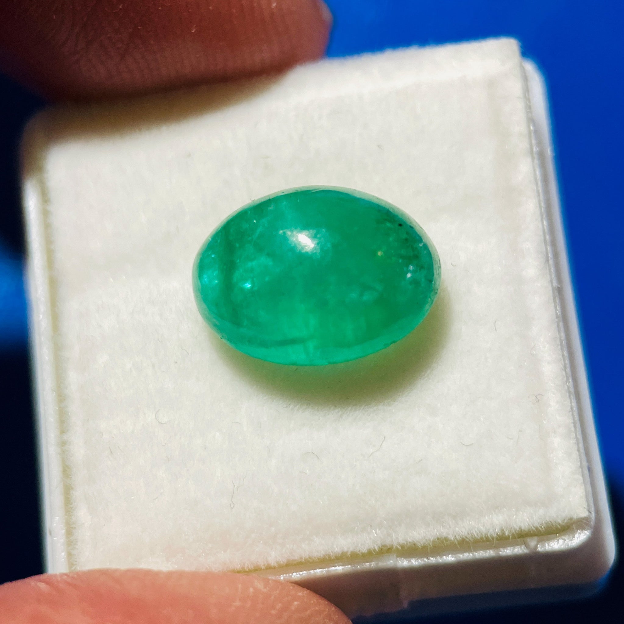 5.53Ct Emerald Tanzania. Untreated Unheated No Oil.