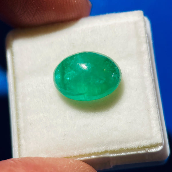5.53Ct Emerald Tanzania. Untreated Unheated No Oil.
