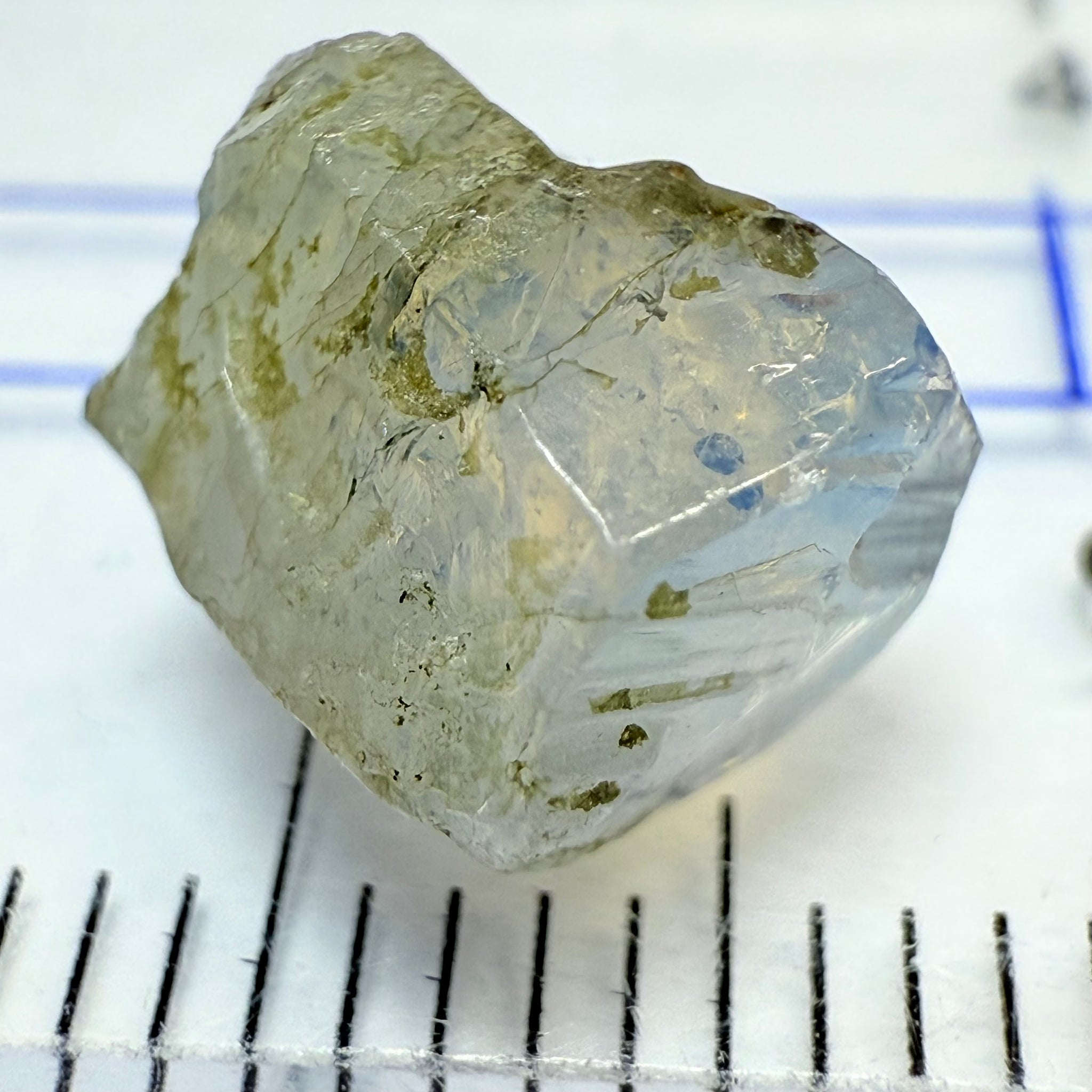 Winza Sapphire Crystal Specimen, 4.36ct, Winza, Tanzania, Untreated, Unheated, GEUDA?