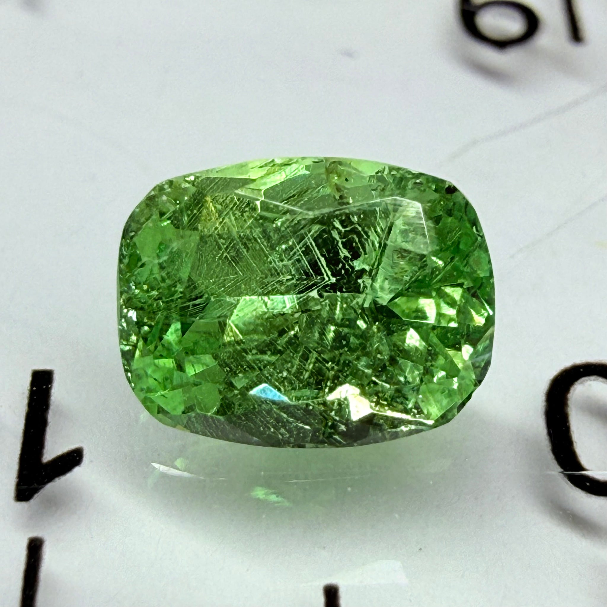 Tsavorite Garnet, 0.97ct, Tanzania, Untreated Unheated