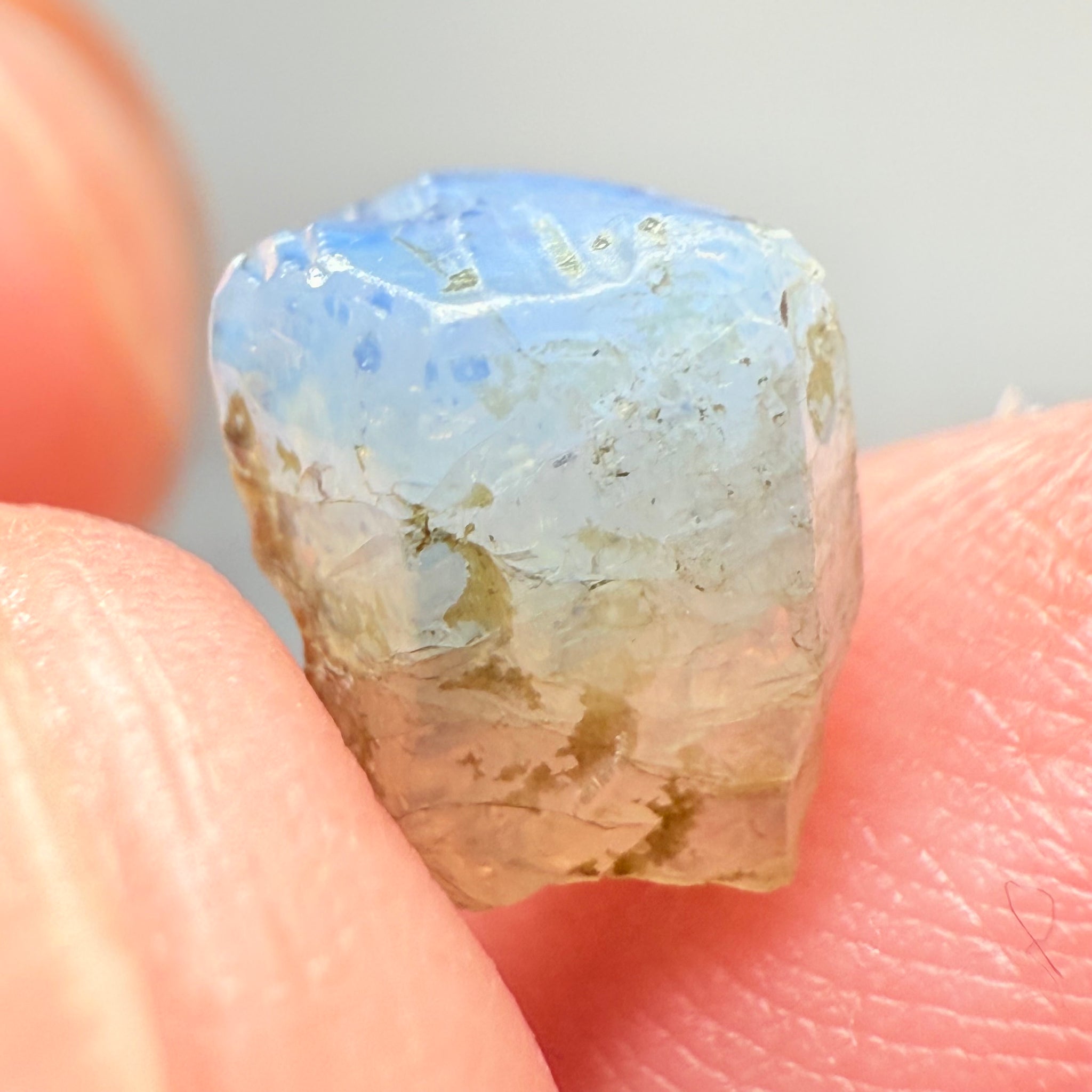 Winza Sapphire Crystal Specimen, 4.36ct, Winza, Tanzania, Untreated, Unheated, GEUDA?