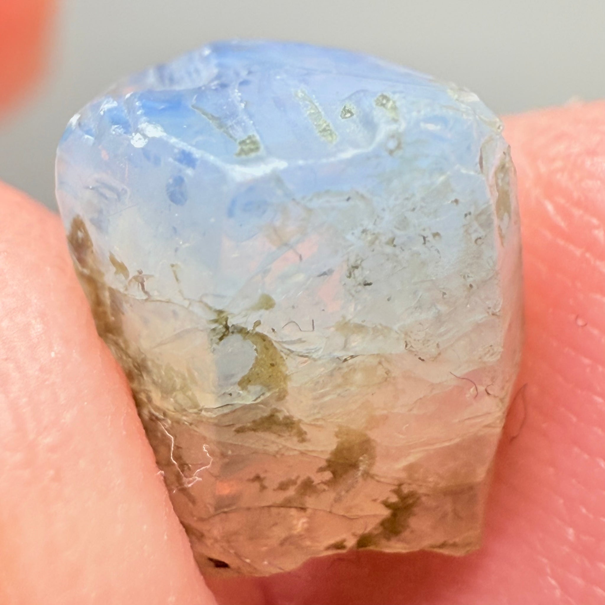 Winza Sapphire Crystal Specimen, 4.36ct, Winza, Tanzania, Untreated, Unheated, GEUDA?