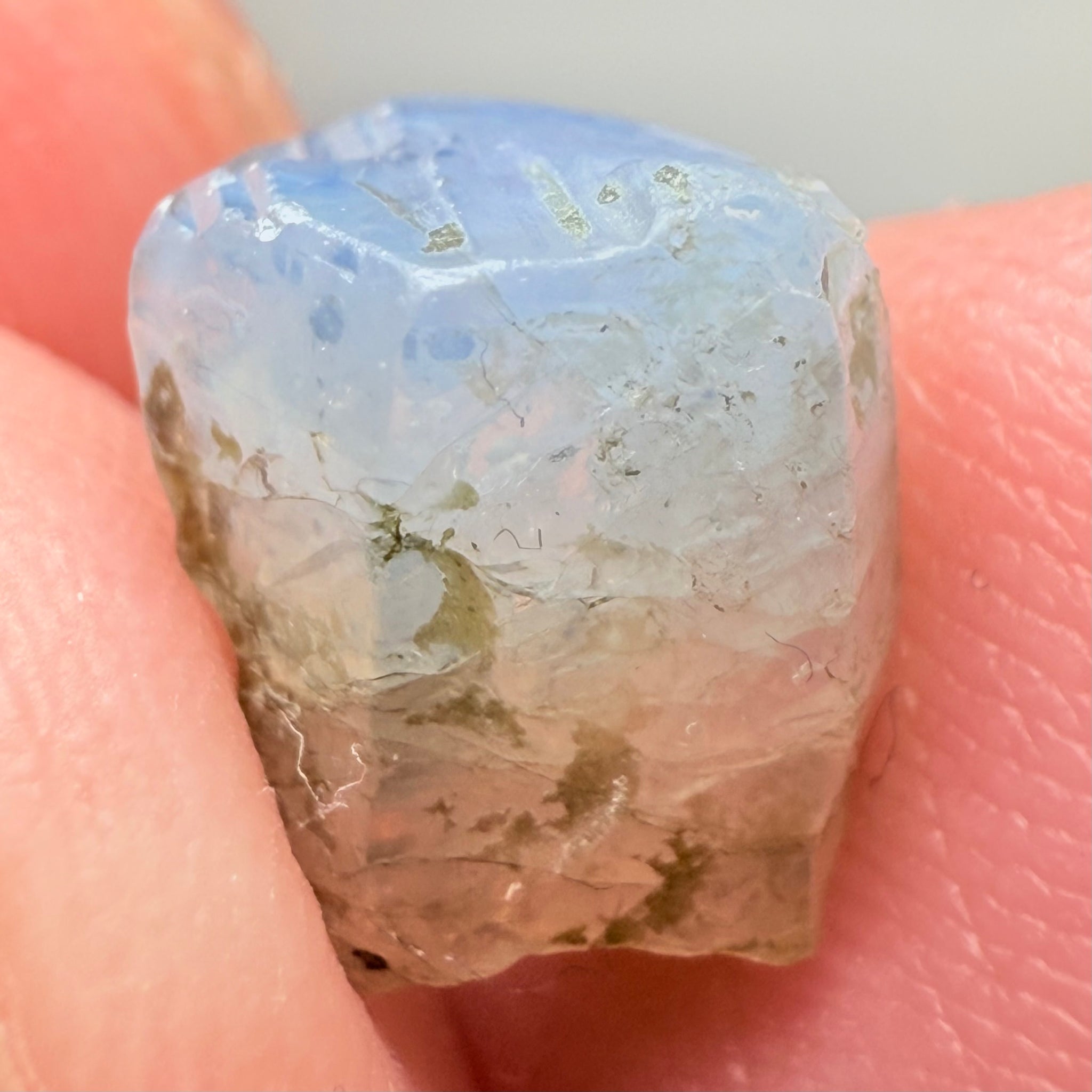 Winza Sapphire Crystal Specimen, 4.36ct, Winza, Tanzania, Untreated, Unheated, GEUDA?