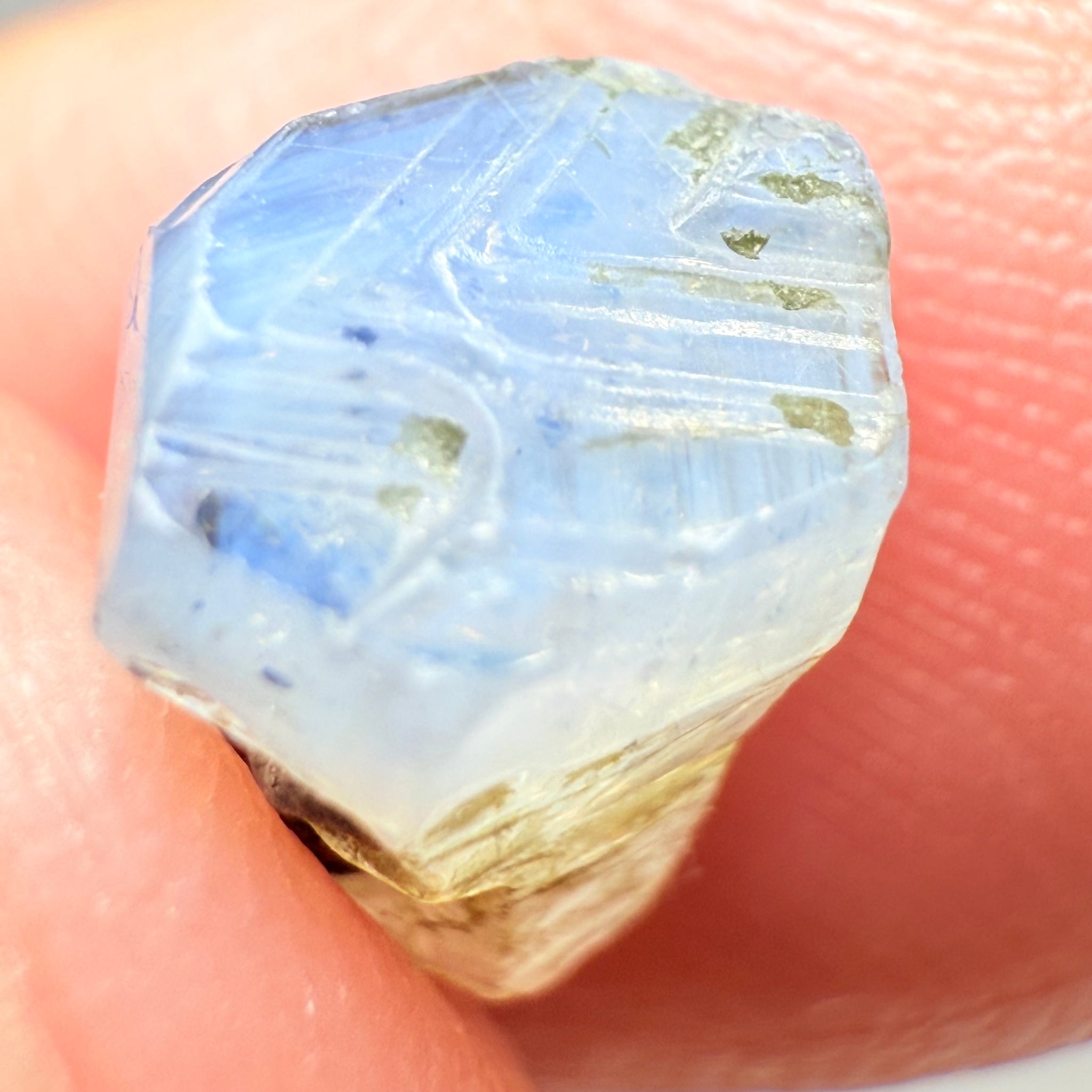 Winza Sapphire Crystal Specimen, 4.36ct, Winza, Tanzania, Untreated, Unheated, GEUDA?