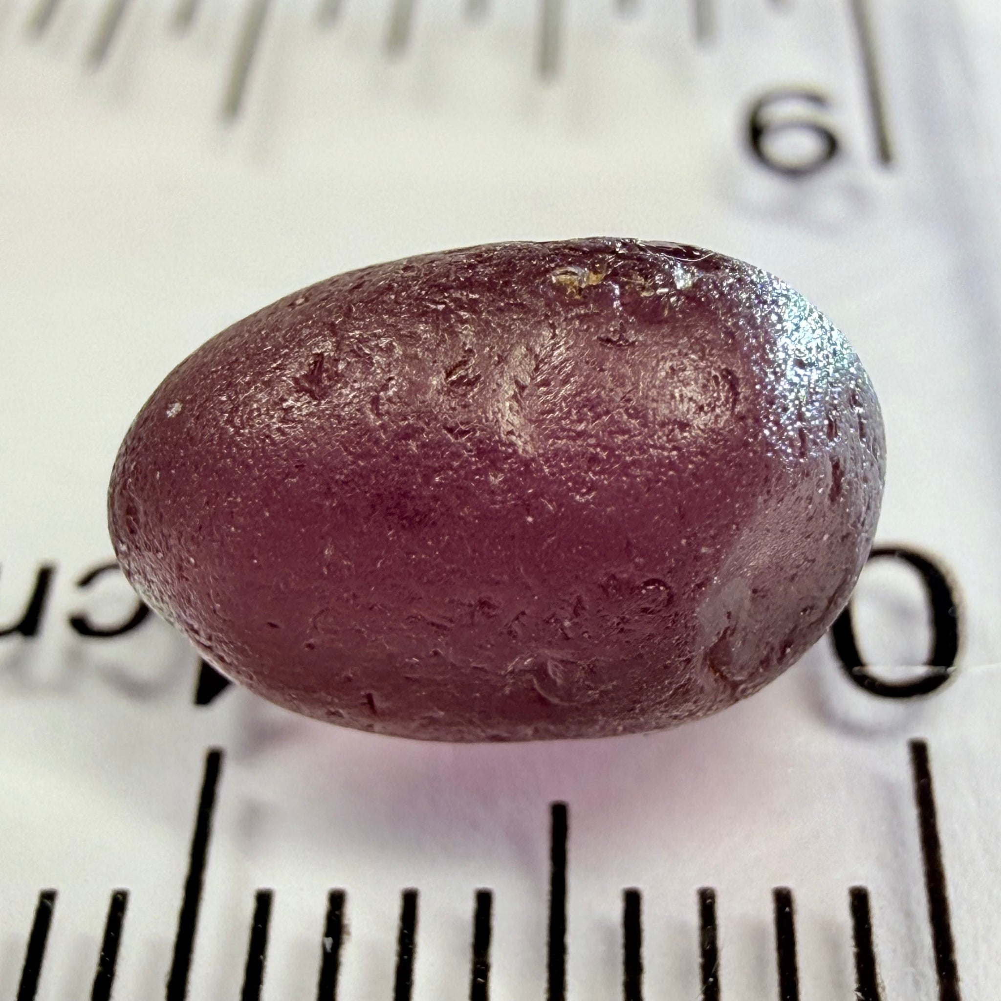 Tanga Garnet, 4.74ct, Tanzania, Untreated Unheated, vvs, slight silk