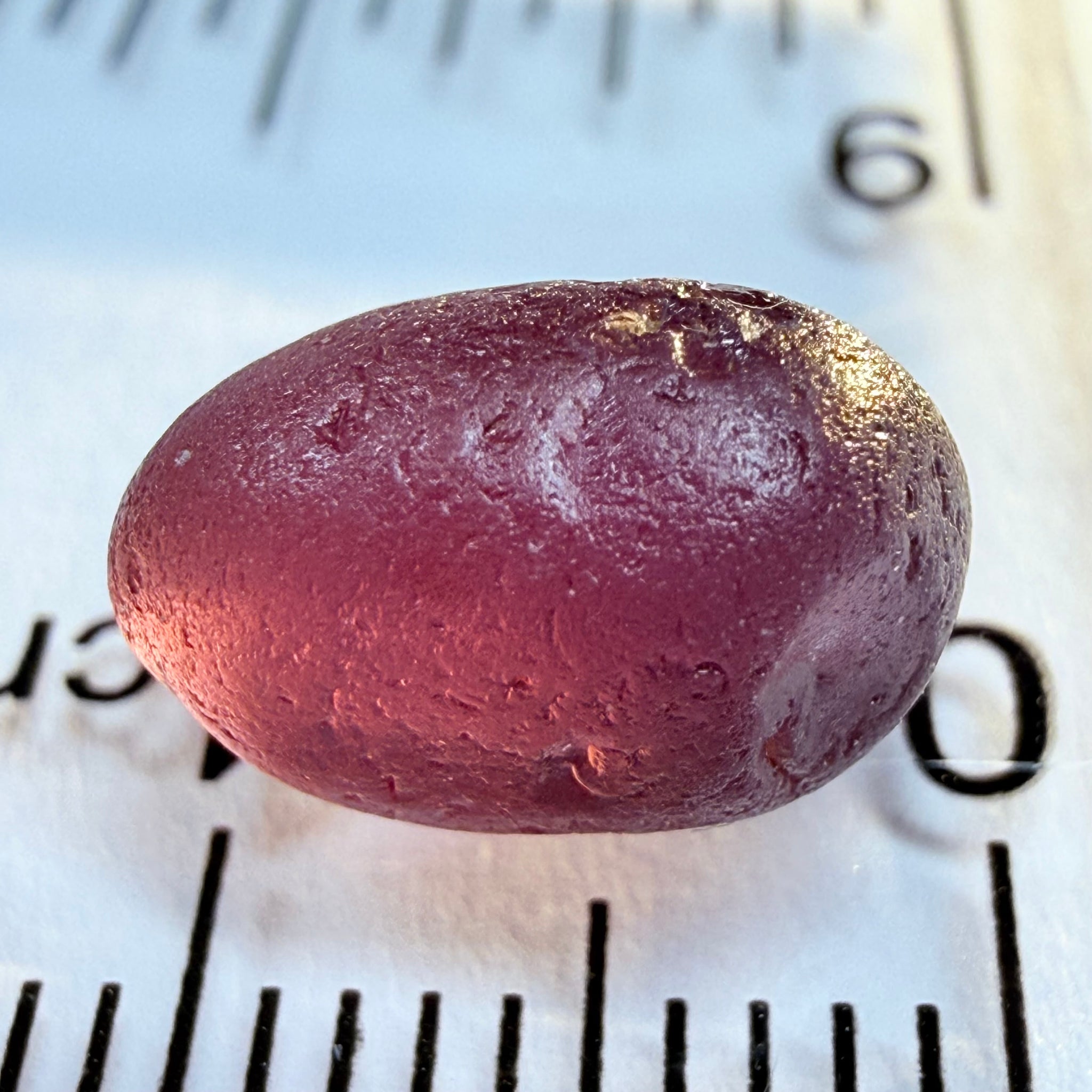 Tanga Garnet, 4.74ct, Tanzania, Untreated Unheated, vvs, slight silk