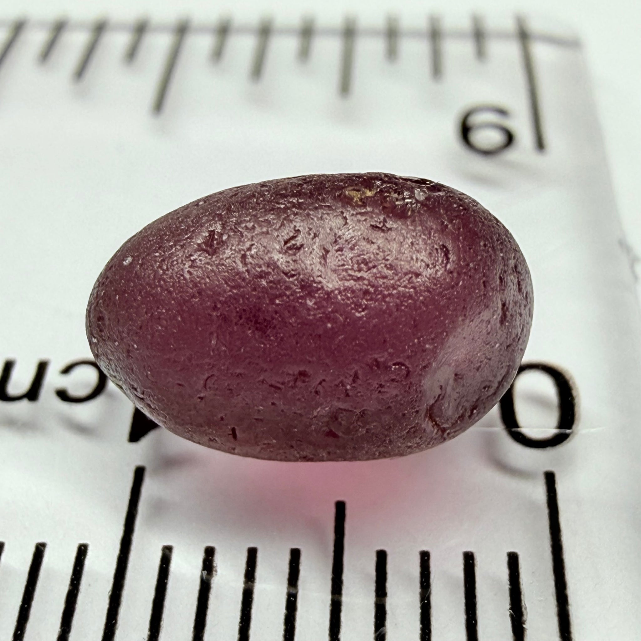 Tanga Garnet, 4.74ct, Tanzania, Untreated Unheated, vvs, slight silk