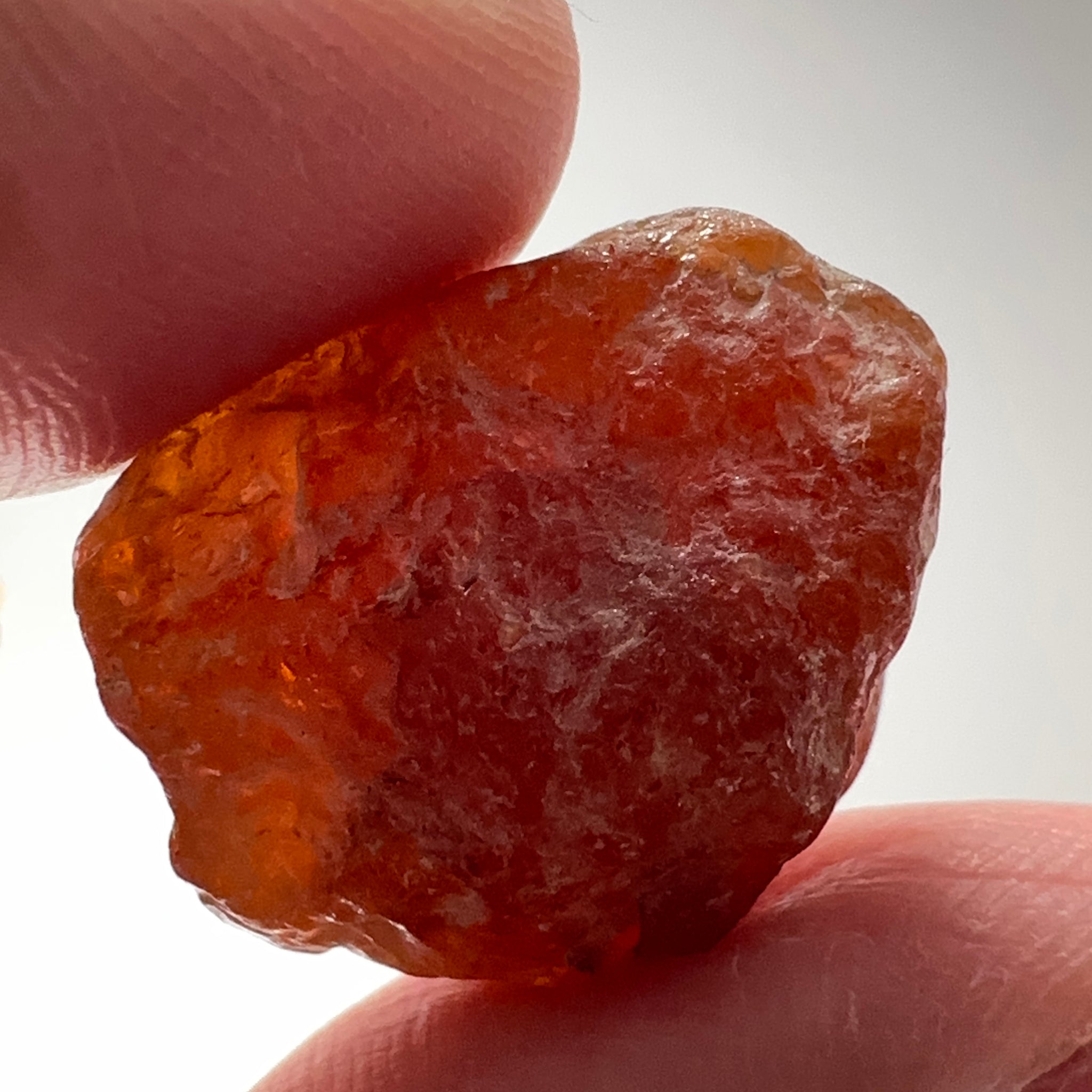 Hessonite Cabbing Grade Rough, 59.67ct, Tanzania, Untreated Unheated