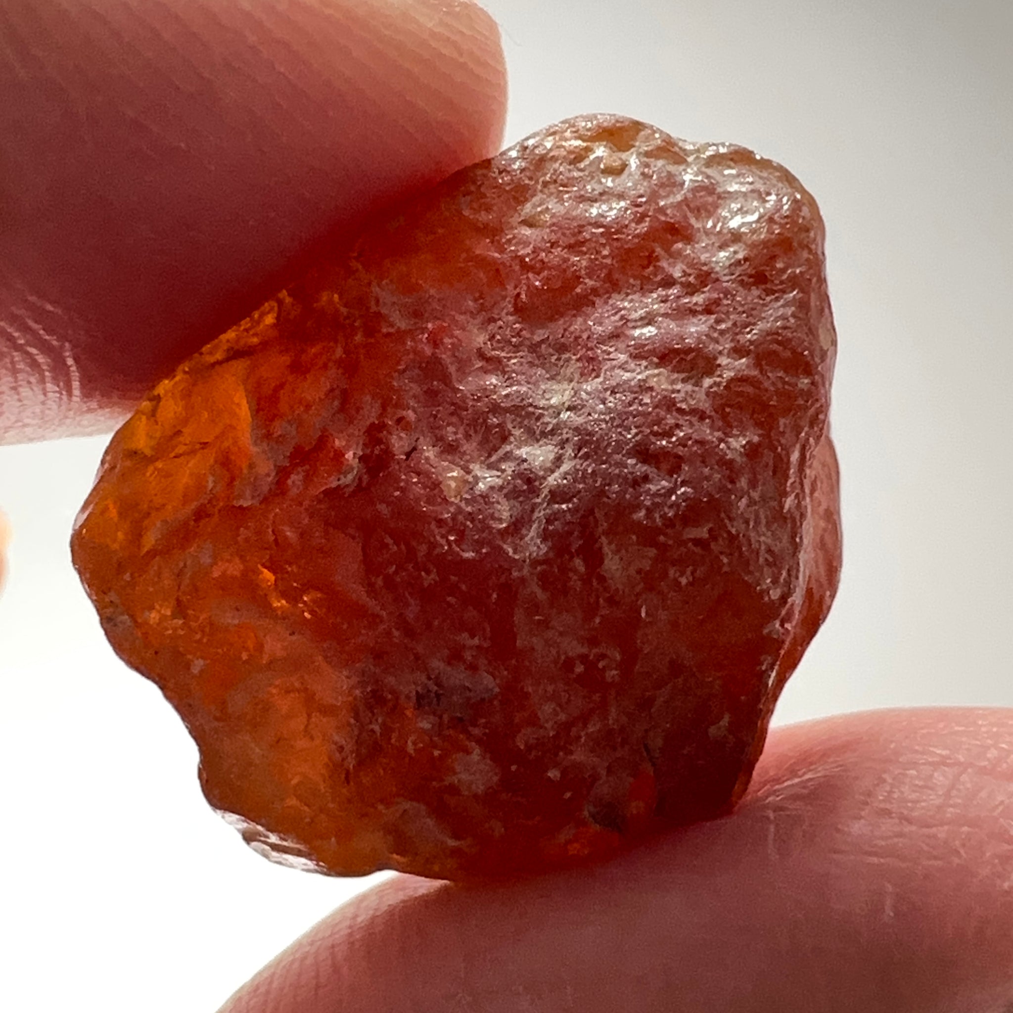 Hessonite Cabbing Grade Rough, 59.67ct, Tanzania, Untreated Unheated