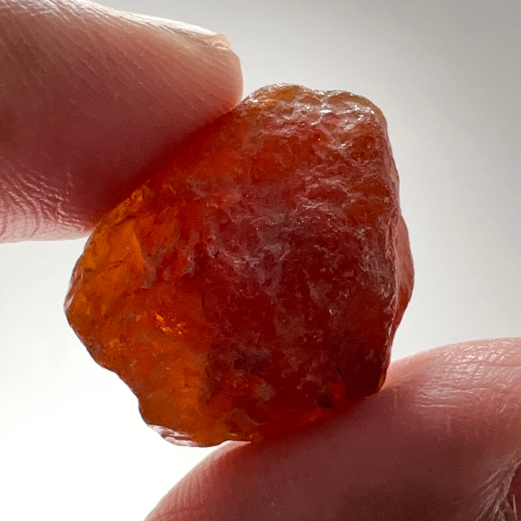 Hessonite Cabbing Grade Rough, 59.67ct, Tanzania, Untreated Unheated