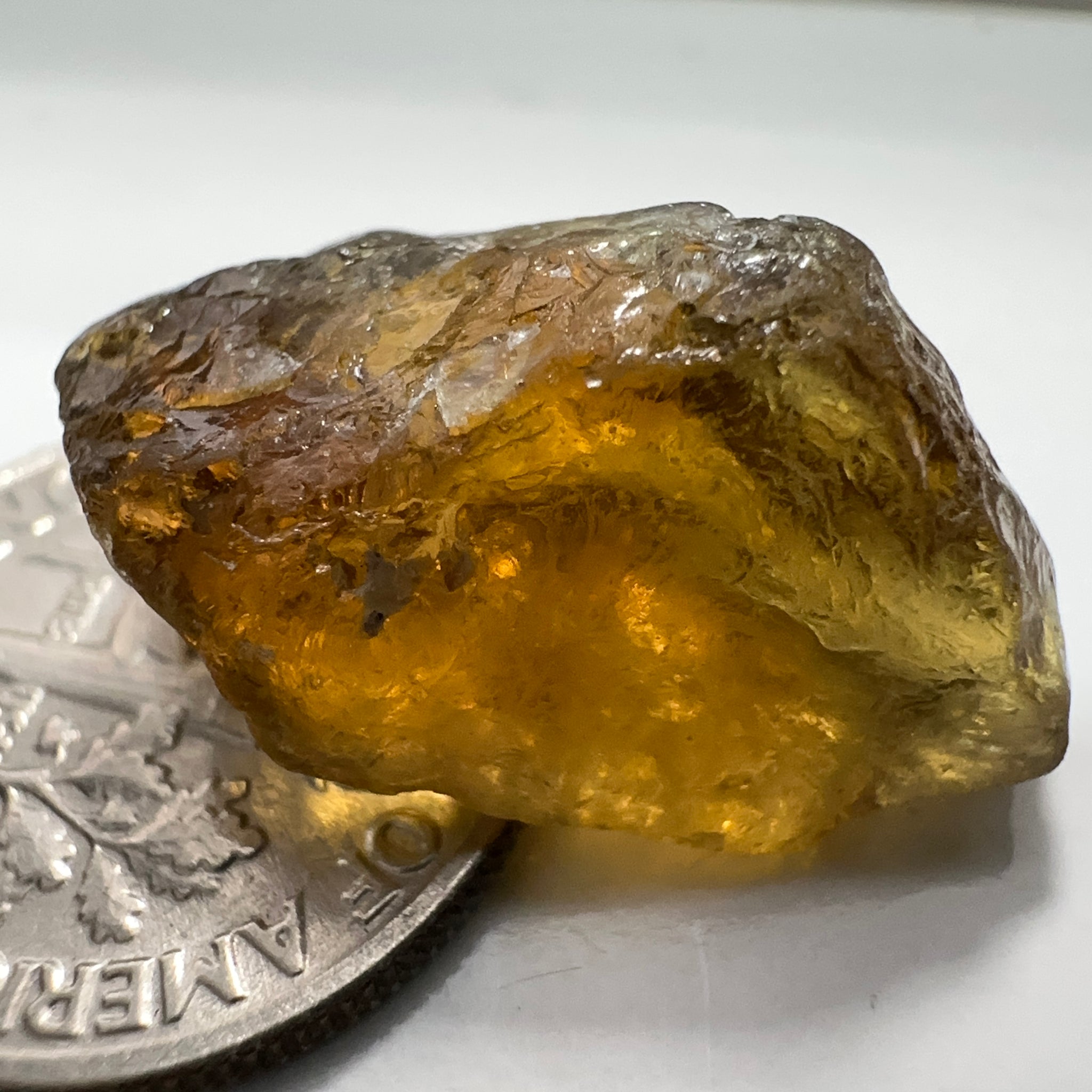 Apatite, 18.68ct, Tanzania, Untreated Unheated, VVS with slight silk