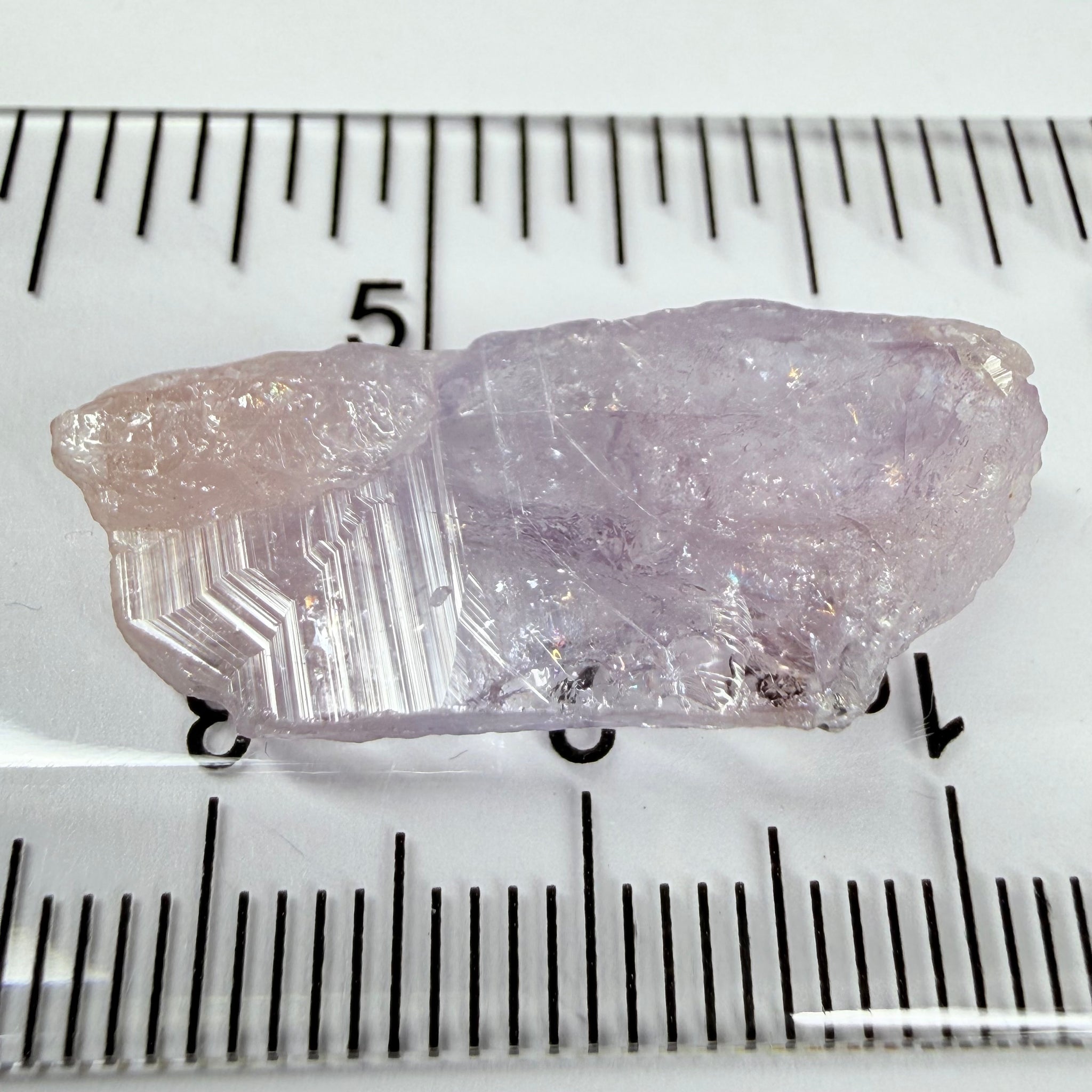 Colour Changing Magnesio Axinite Crystal, 12.46ct, Merelani, Tanzania, Untreated Unheated