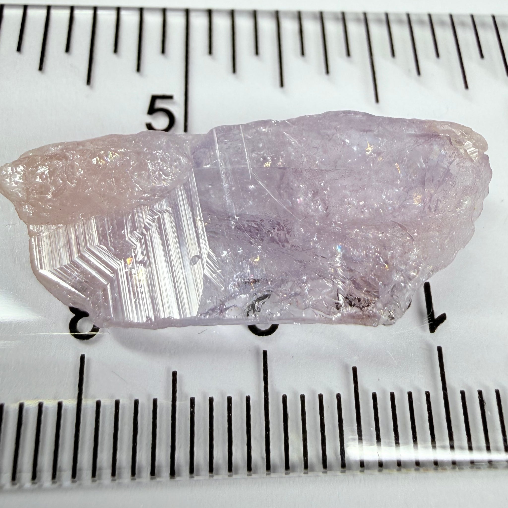 Colour Changing Magnesio Axinite Crystal, 12.46ct, Merelani, Tanzania, Untreated Unheated