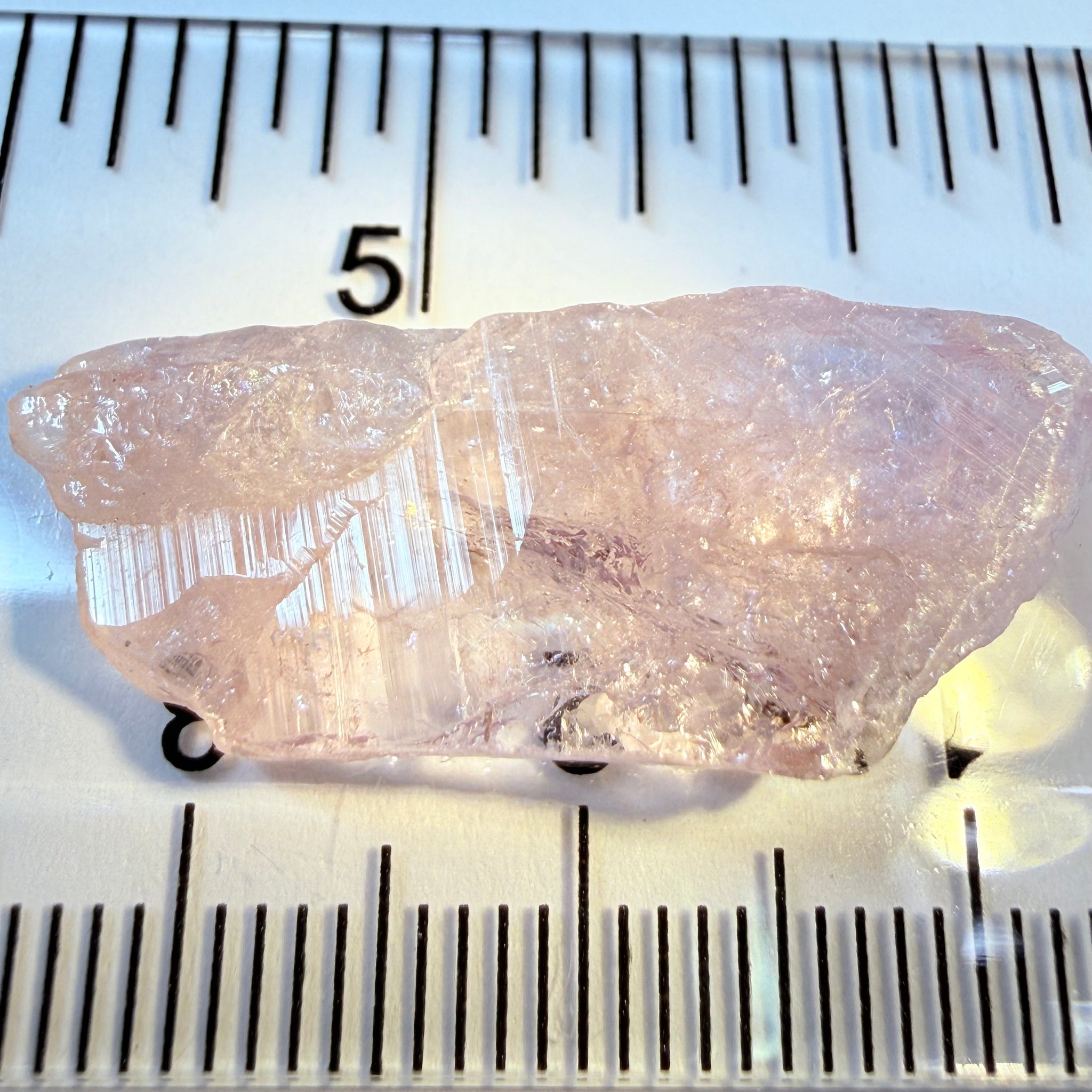 Colour Changing Magnesio Axinite Crystal, 12.46ct, Merelani, Tanzania, Untreated Unheated