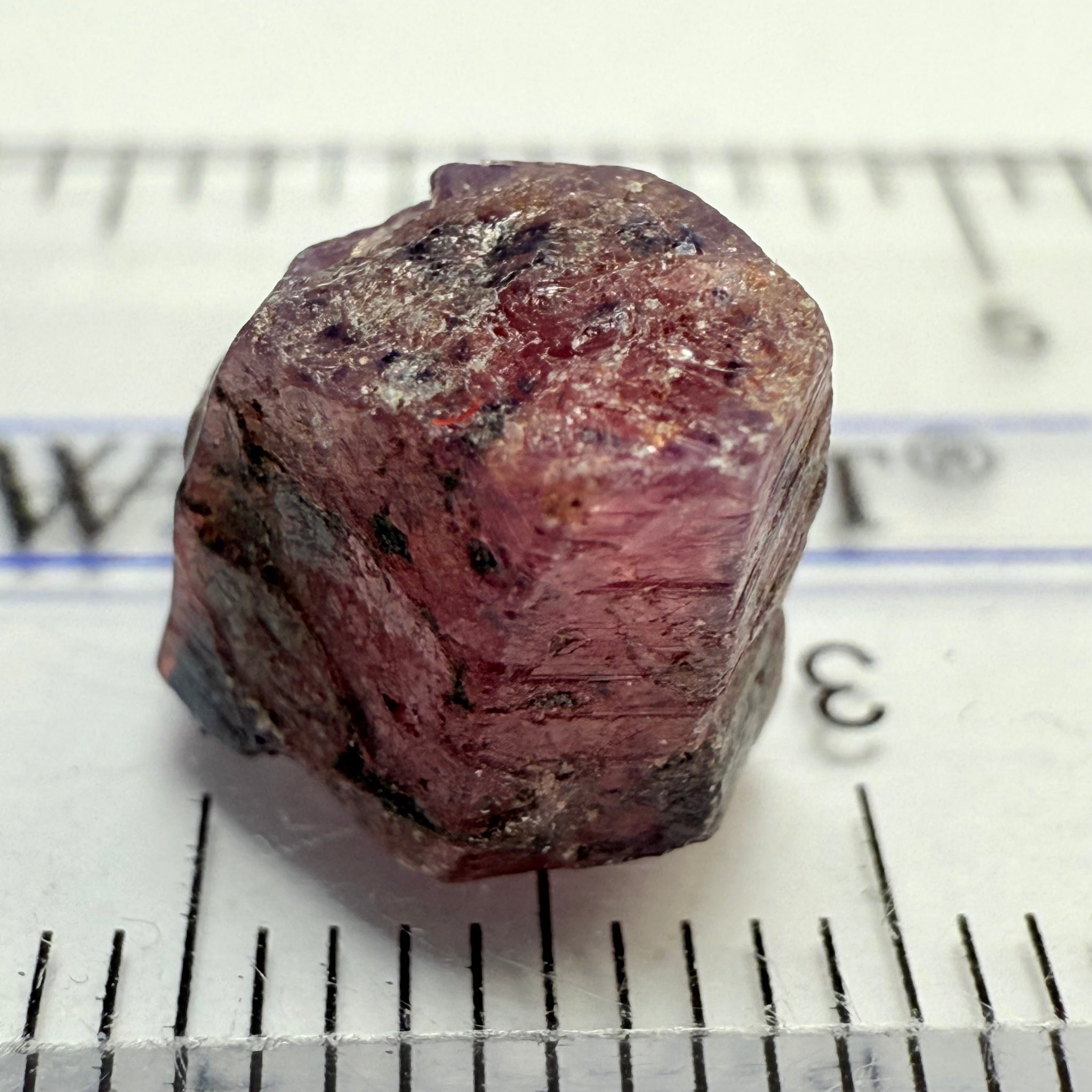 Winza Sapphire Crystal Specimen, 7.19ct, Winza, Tanzania, Untreated, Unheated