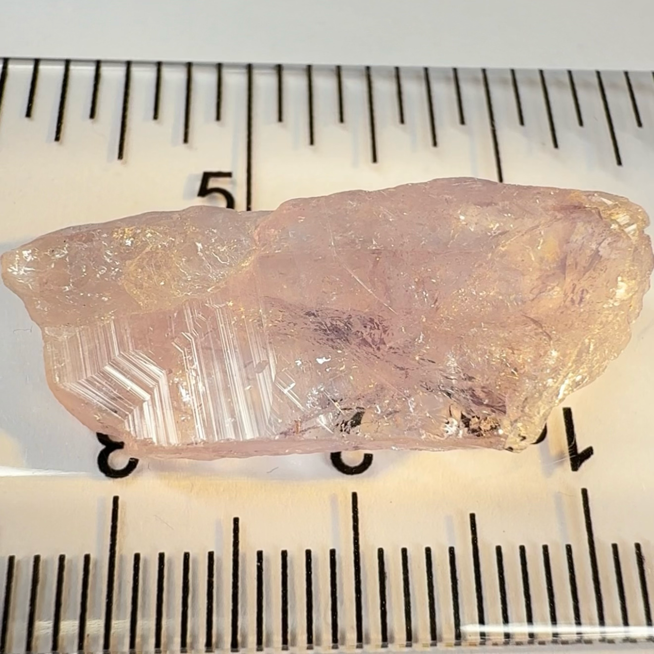 Colour Changing Magnesio Axinite Crystal, 12.46ct, Merelani, Tanzania, Untreated Unheated