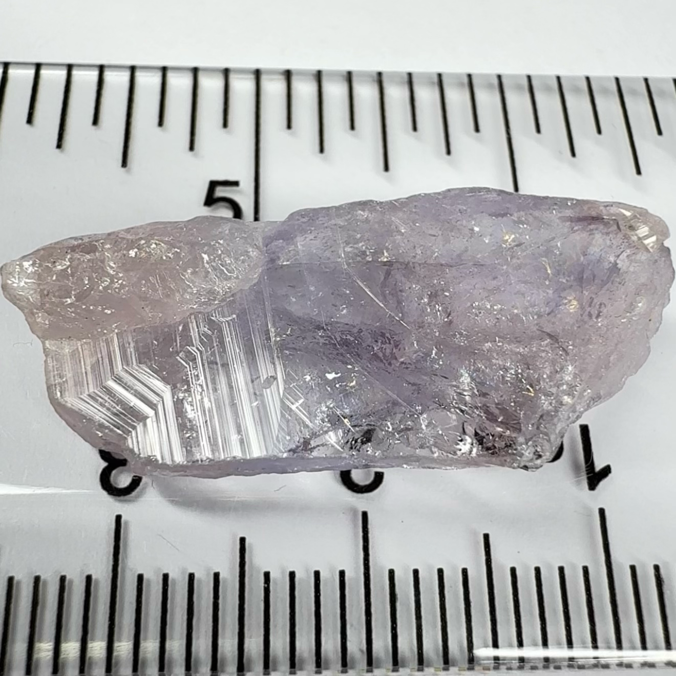 Colour Changing Magnesio Axinite Crystal, 12.46ct, Merelani, Tanzania, Untreated Unheated