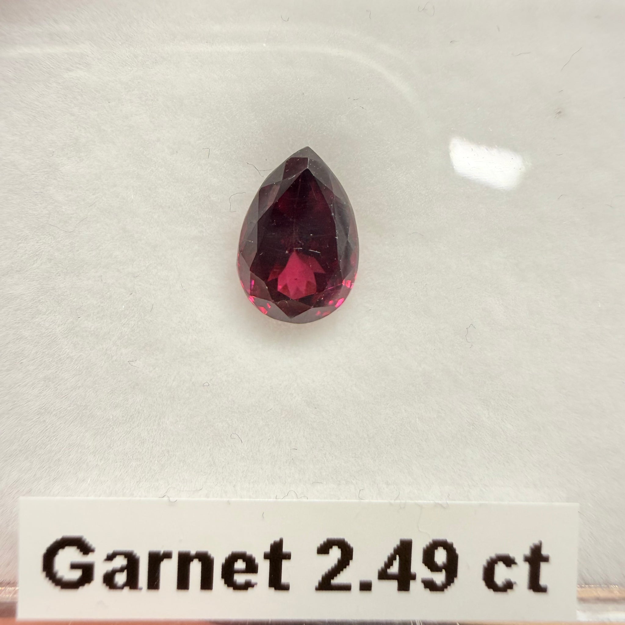 Garnet, 2.49ct, Tanzania, Untreated Unheated