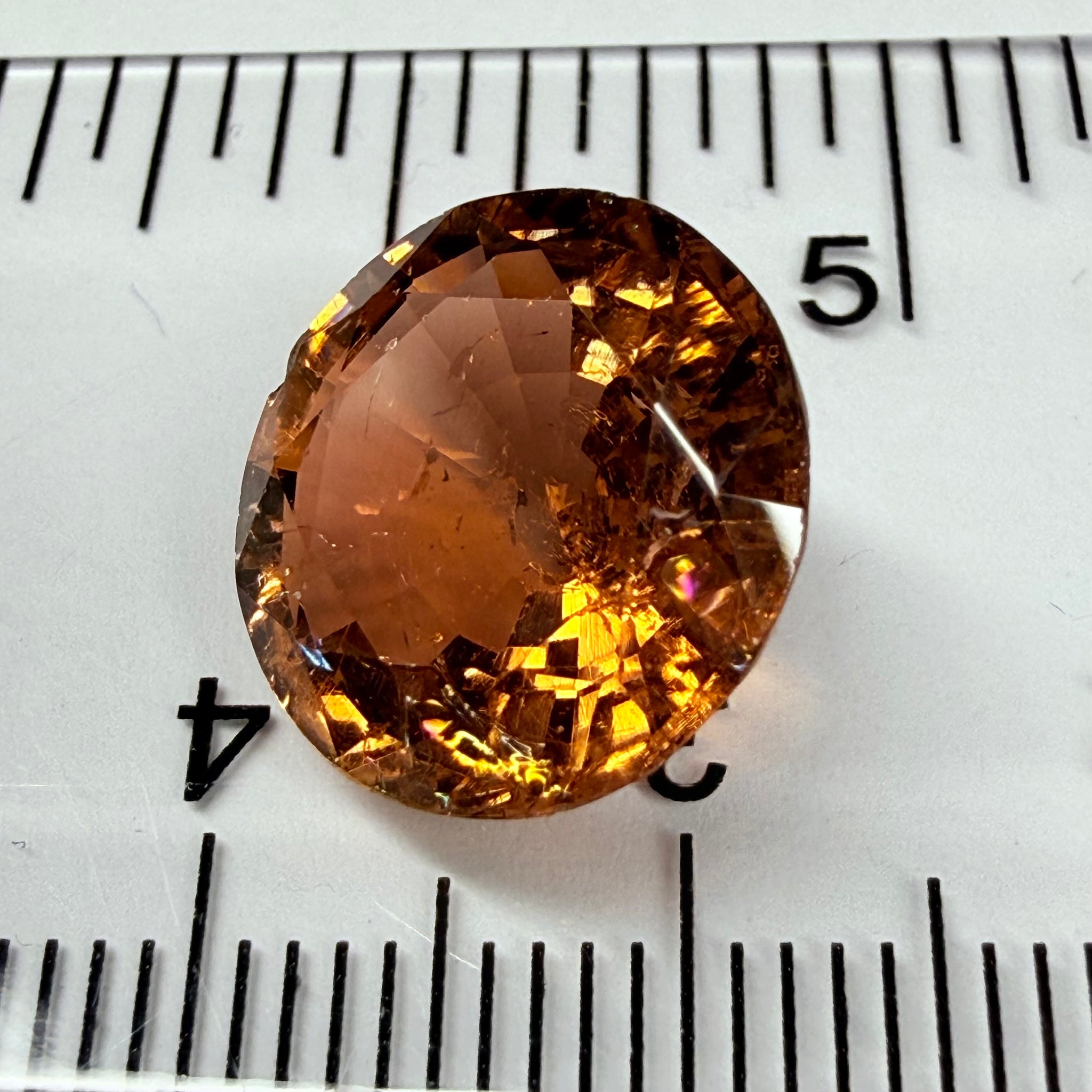 Tourmaline, 6.60ct, Congo, Untreated Unheated