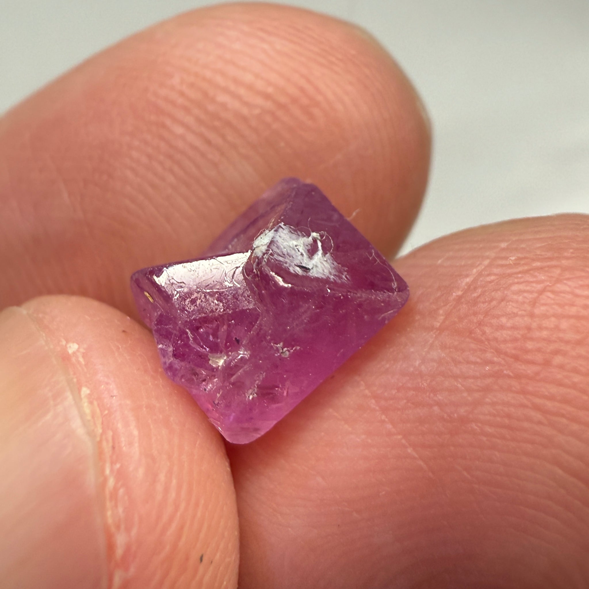 Mahenge Spinel Crystal, 3.4ct, Tanzania, Untreated Unheated